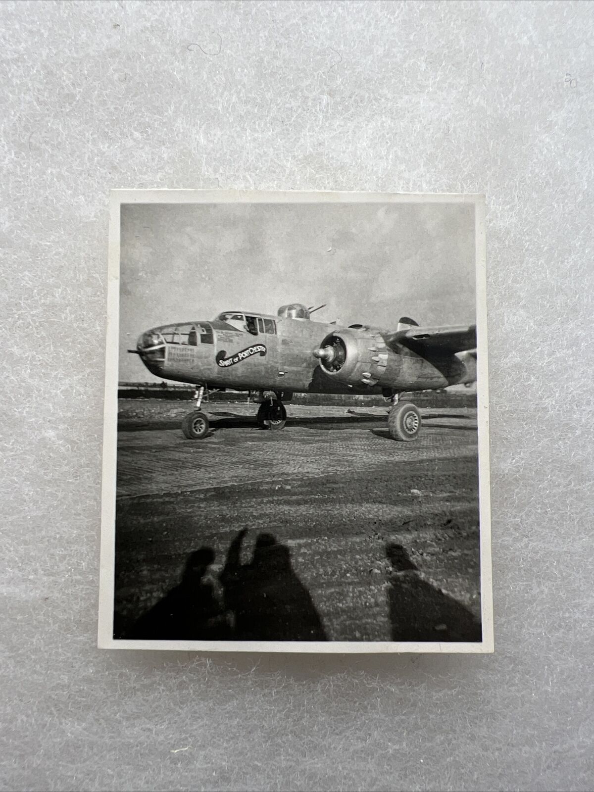 WW2 US Army Air Corps Nose Art Painted Plane Photo (V178