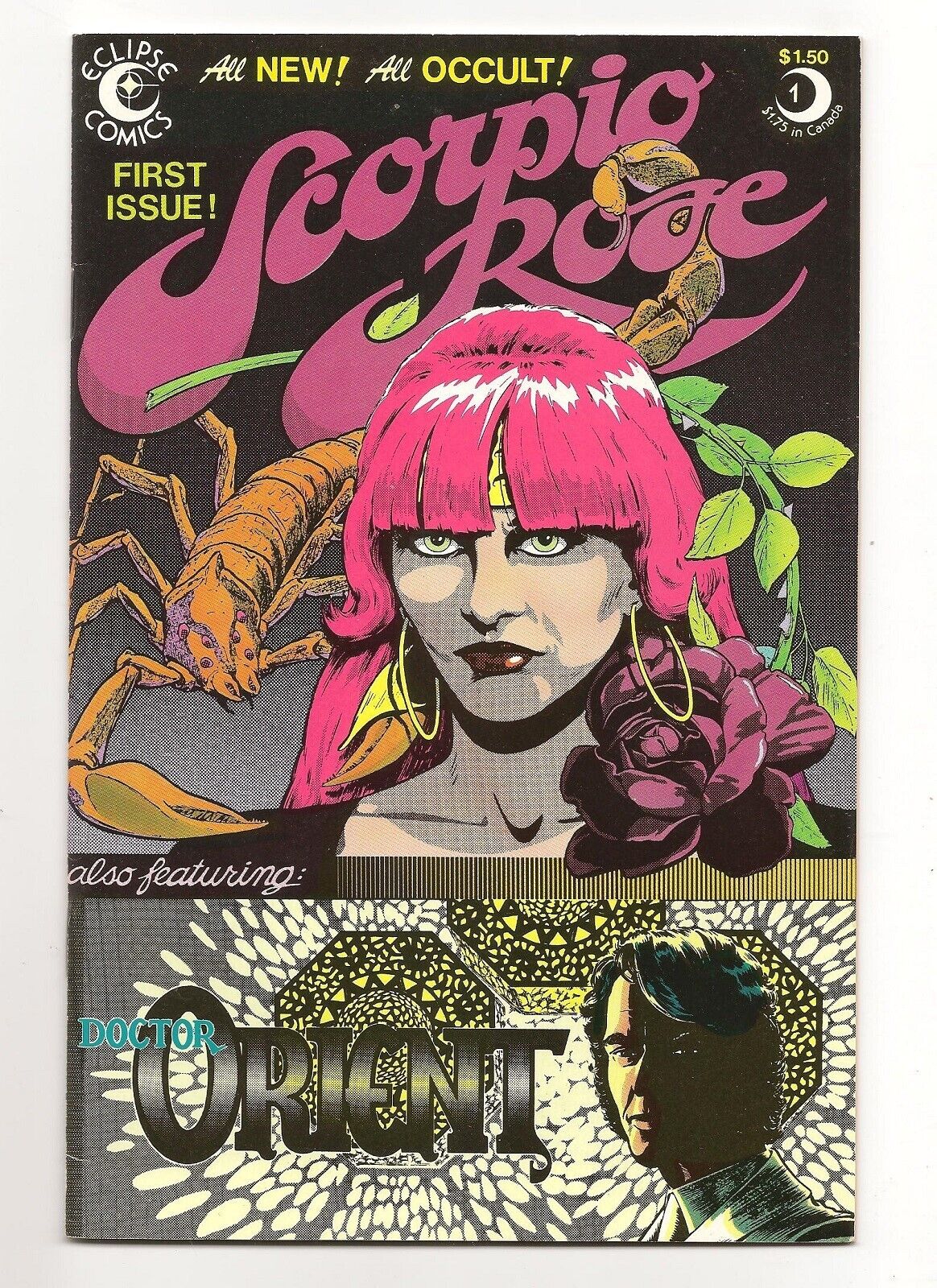 Scorpio Rose #1 Eclipse Comics 1983 VF