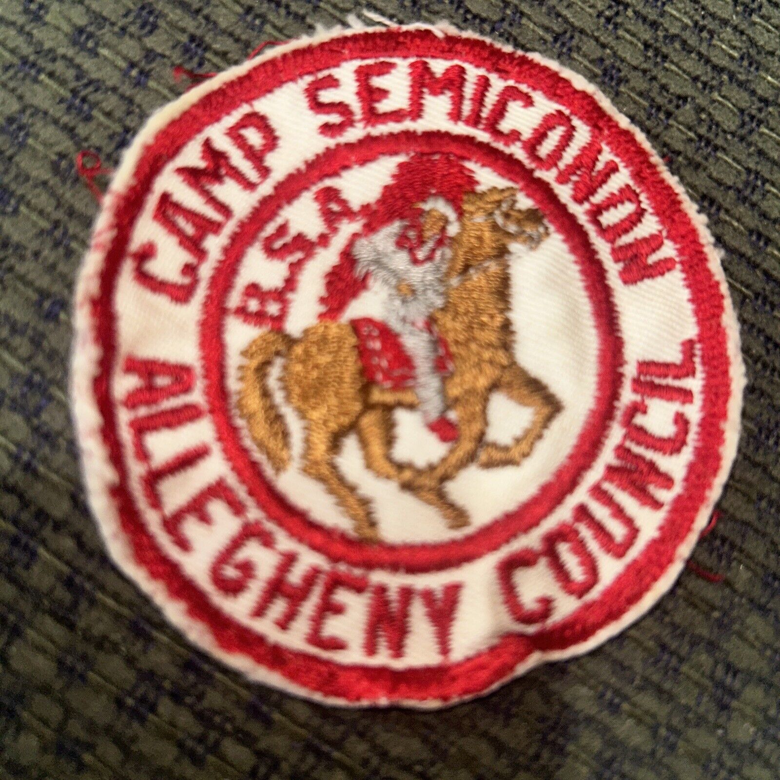 Older C/E Camp Semiconon Allegheny Council Boy Scout Patch
