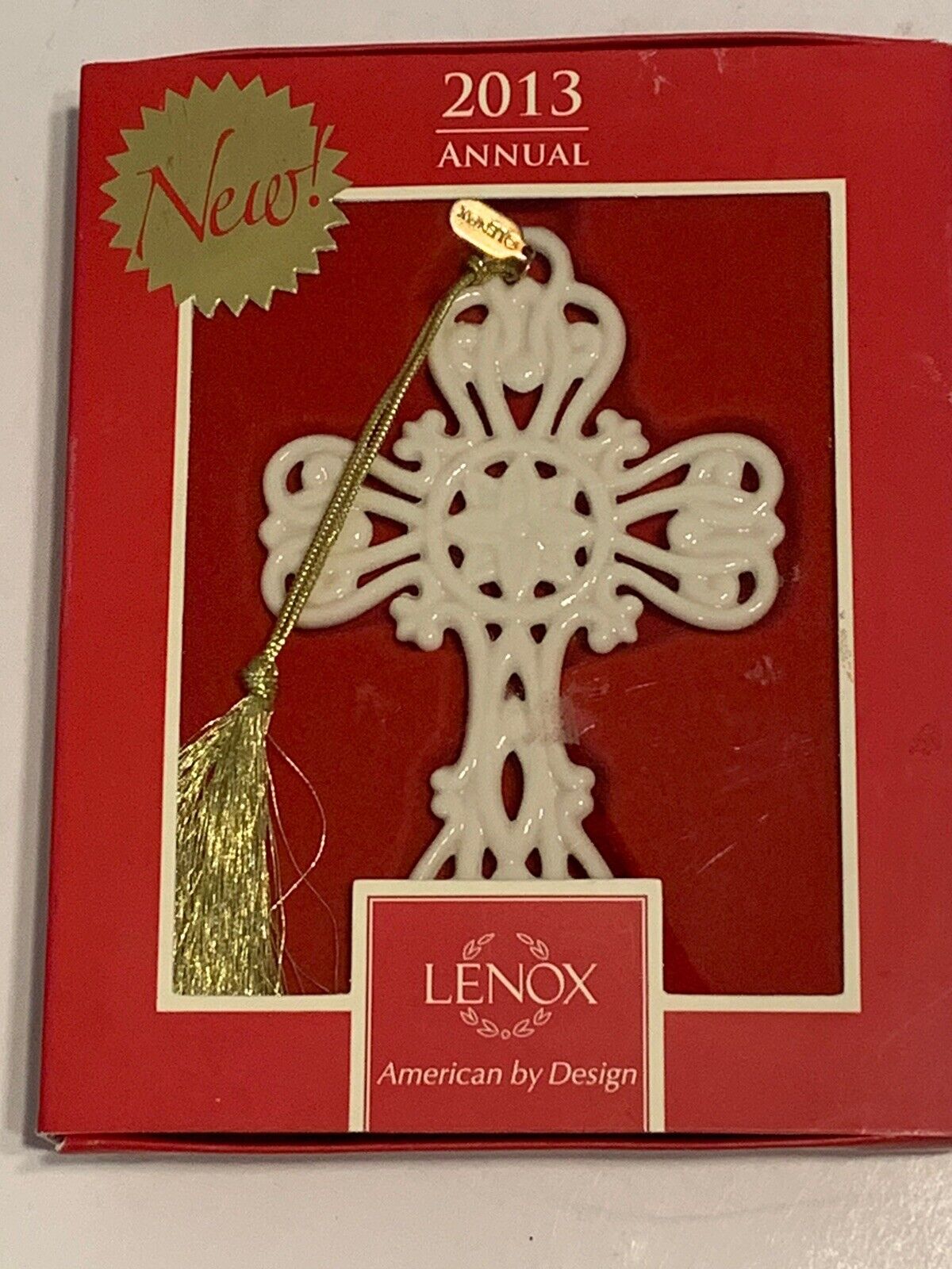 Lenox 2013  American by design Cross Holiday ornament