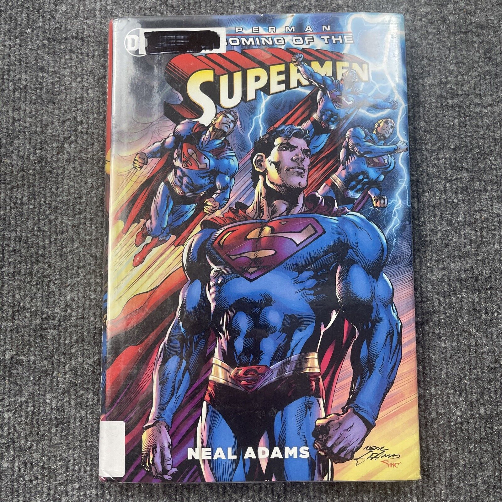 Superman: The Coming of the Supermen by Adams (hardcover)