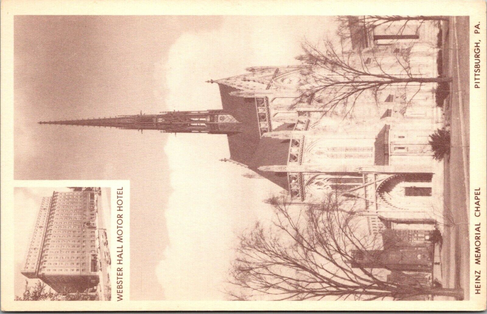 Heinz Memorial Chapel postcard 