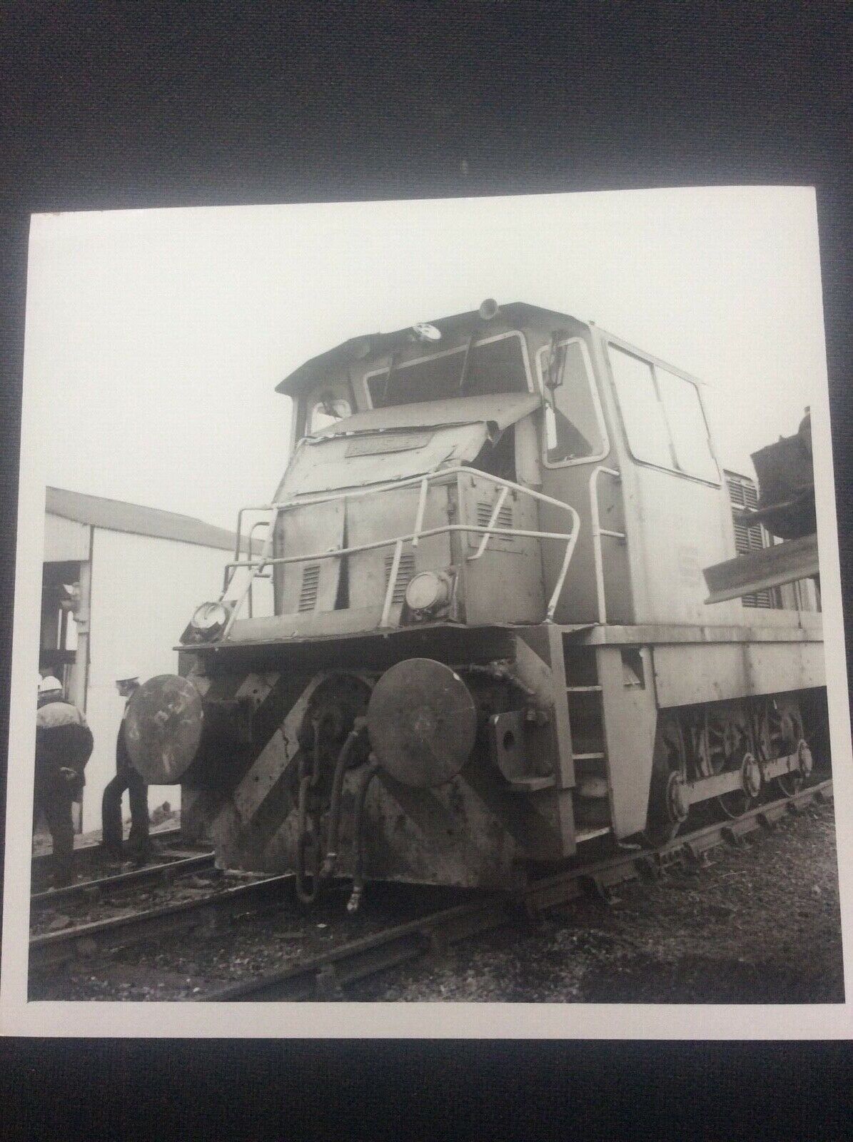 Scunthorpe British Steel Photograph Print Railway Rail Loco Hunslet 6.5 x 6.75”