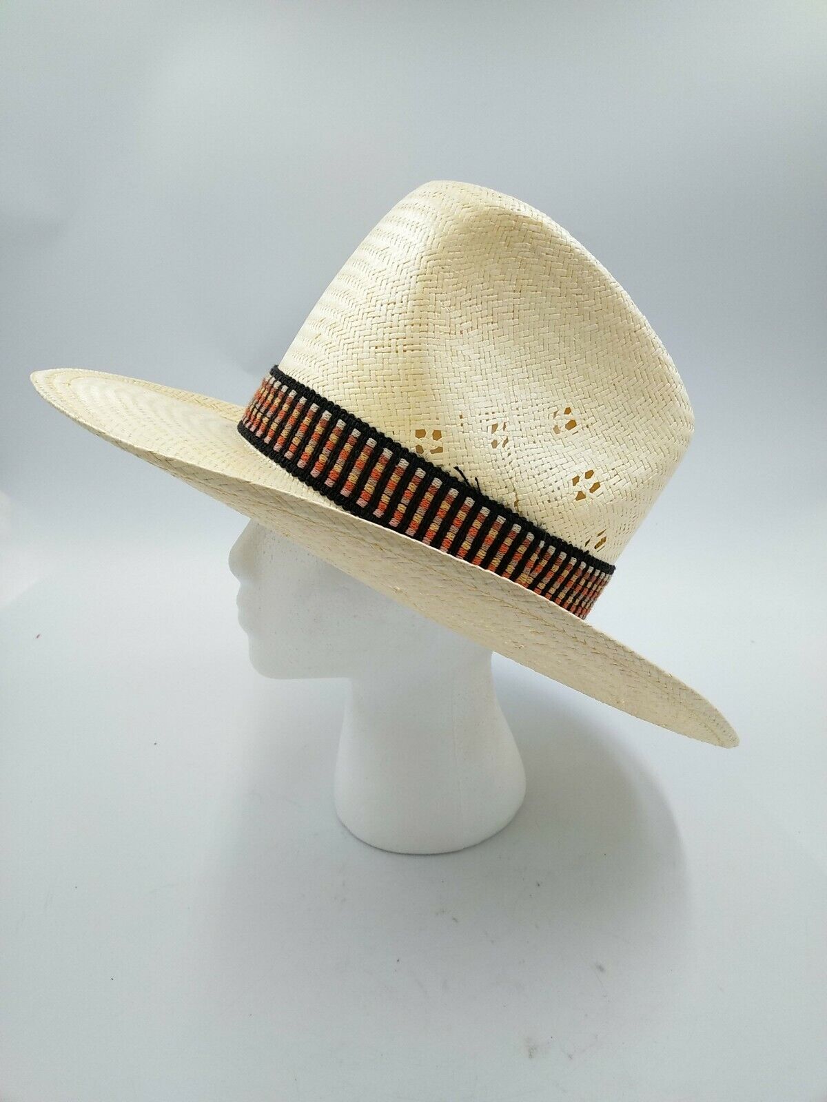 Vintage Anheuser-Busch Clydesdale Collection Straw Hat Size XL Sun Cowboy EUC 