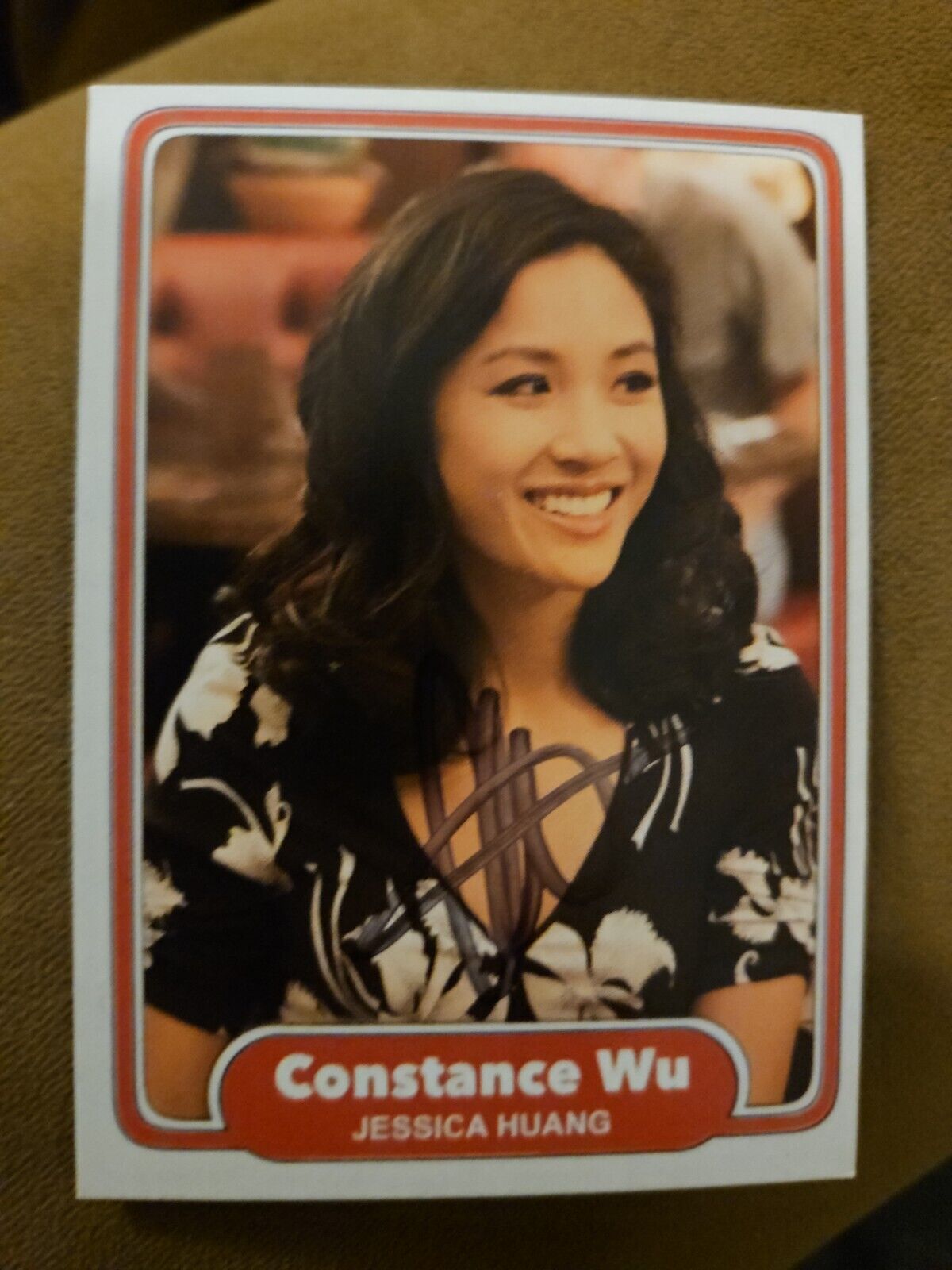 Constance Wu Custom Signed Card - Played Jessica Huang In Fresh Off The Boat