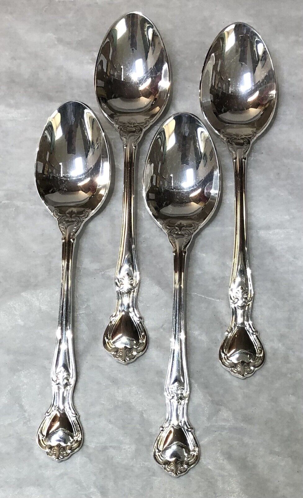 REED and BARTON Rathmore Silverplate Teaspoon (set of 4 Spoons)