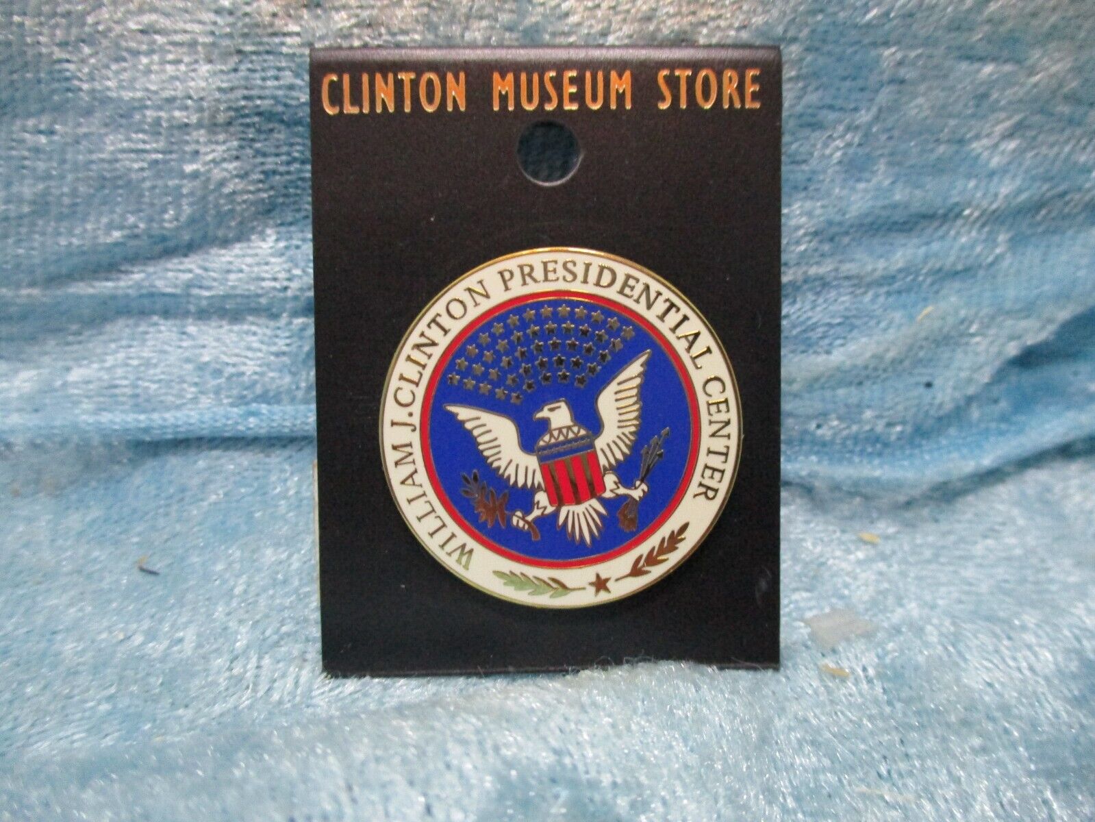 William J. Clinton Presidential Center Political Pin