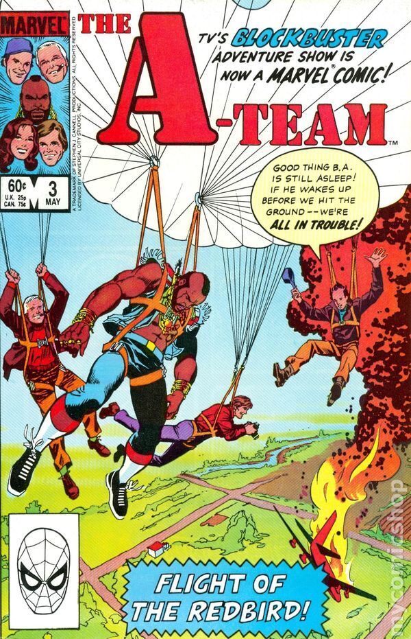 A-Team #3 FN 1984 Stock Image