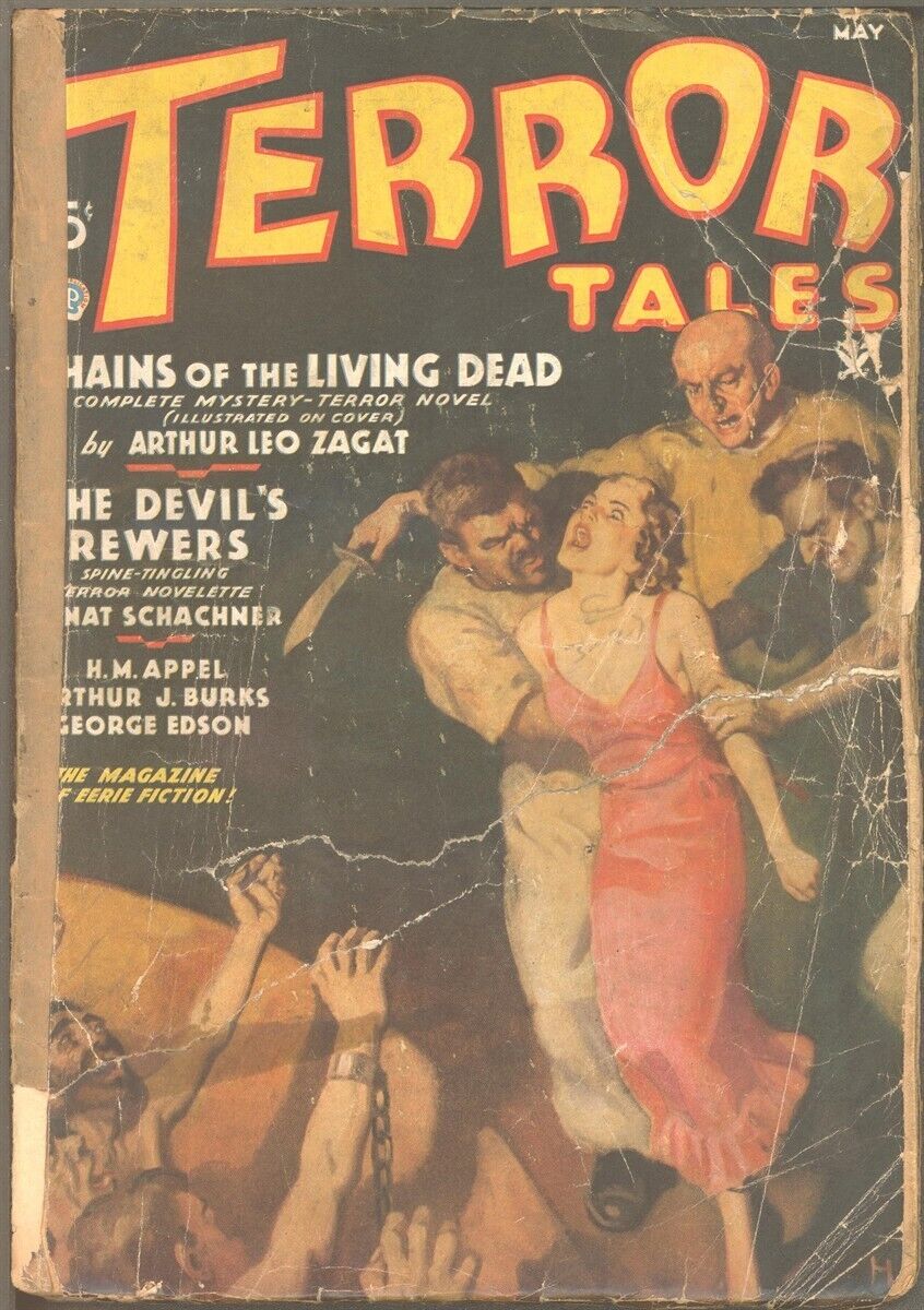 Terror Tales 1935 May.   Pulp