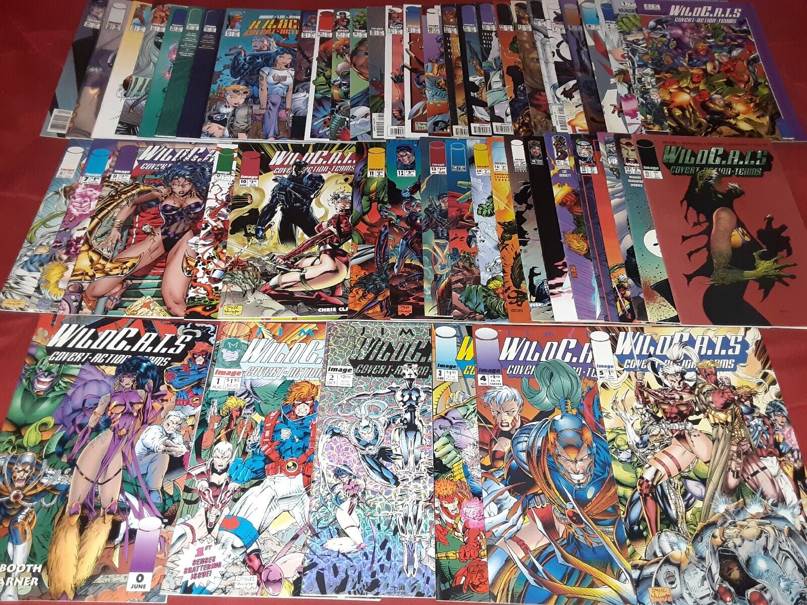 LOT Wildcats 0 1-38 40-46 (of 50) Trilogy MORE Almost Full Run Near-Complete Set