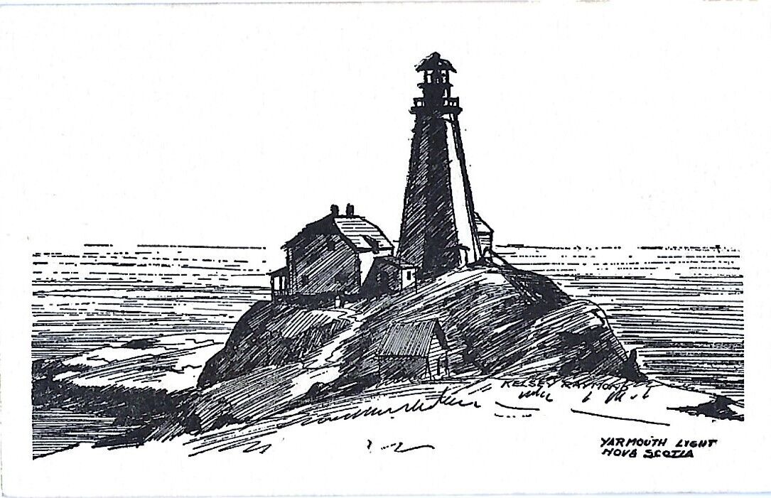 Cape Forchu (Yarmouth) Lighthouse - Nova Scotia, Canada