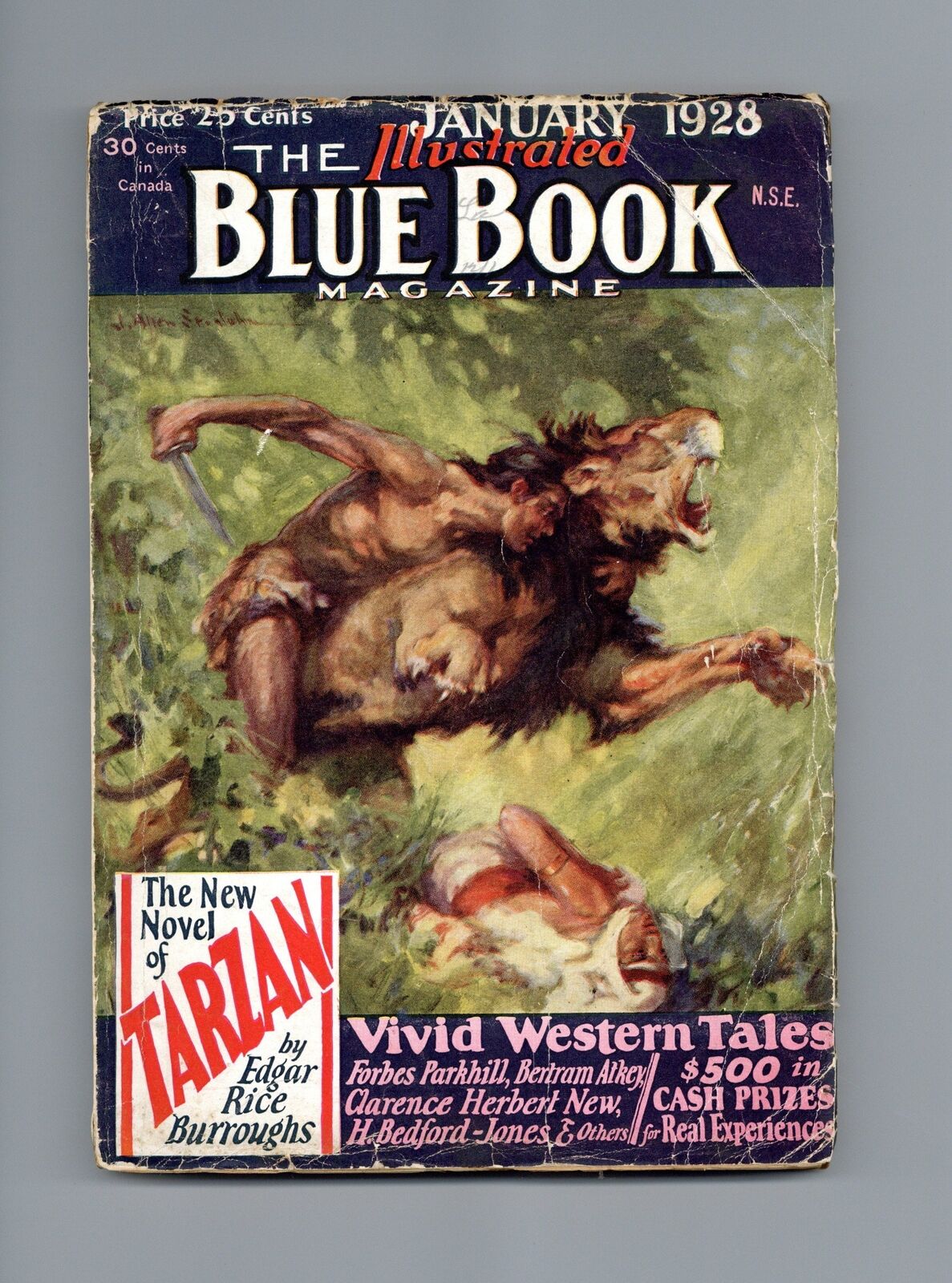 Blue Book Pulp / Magazine Jan 1928 Vol. 46 #3 GD/VG 3.0