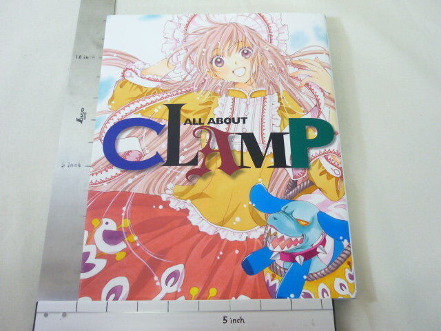 CLAMP ALL ABOUT Art Material Illustration Chobits Kobato Wish Japan Book KD47*