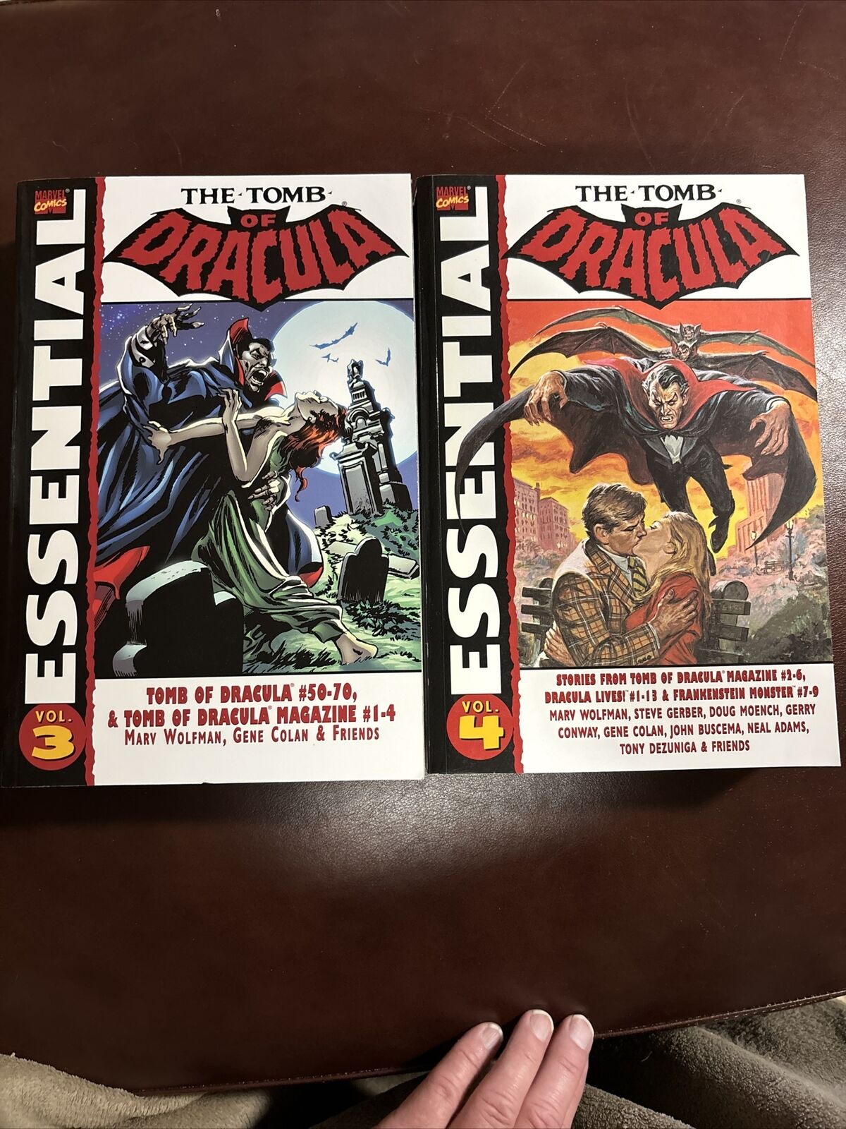 Essential Tomb Of Dracula Volume 3 & 4 Tpb by Marv Wolfman, Doug Moench, Friends