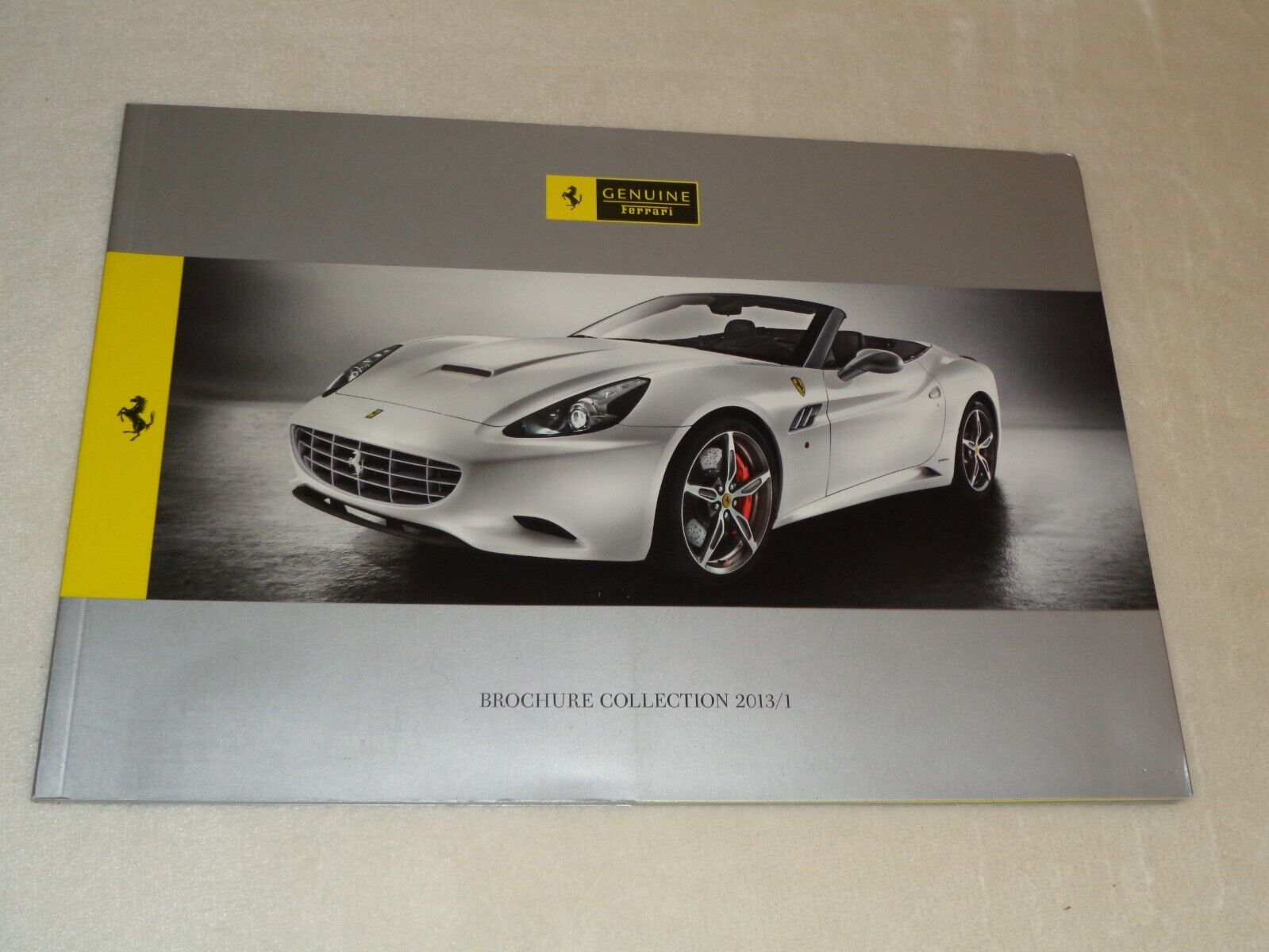 Ferrari Genuine Brochure Collection 2013/1 458 Spider California F12 Rare Book