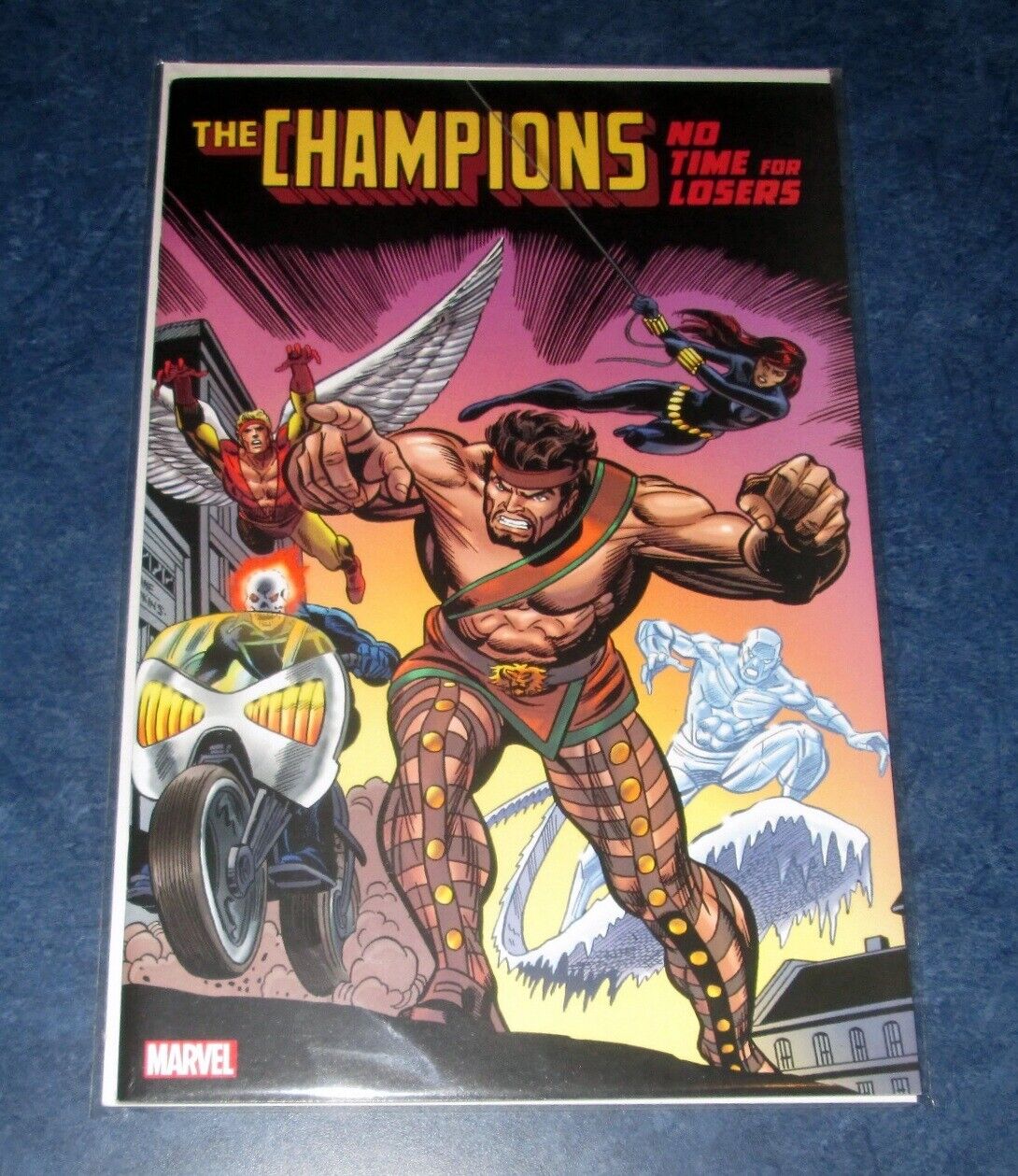 THE CHAMPIONS no time for losers tpb (collects 1 2 3 14 15) 96 pages MARVEL NM