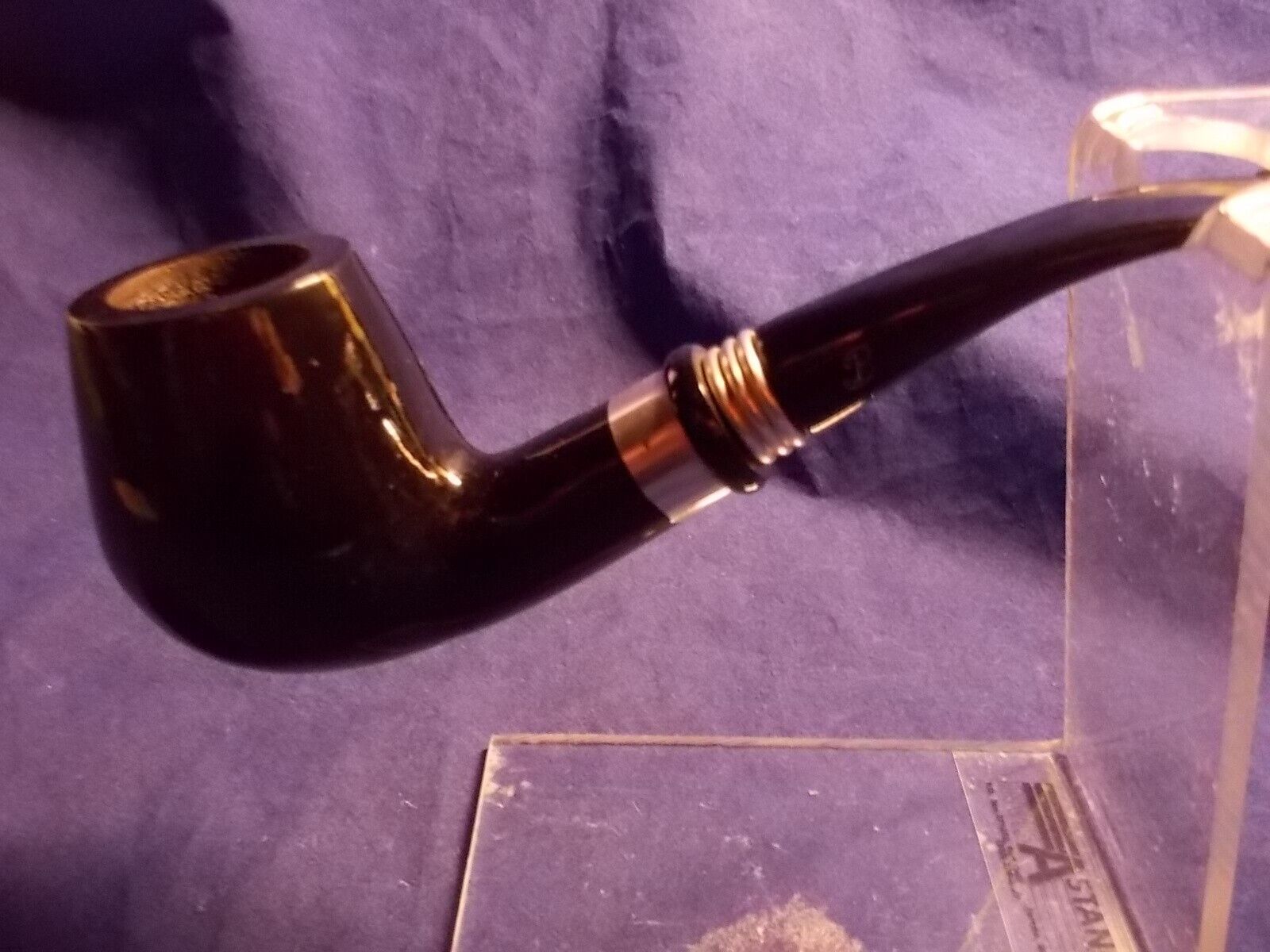 Smoked BIG-BEN Briar Pipe NAUTIC Made in Holland #302