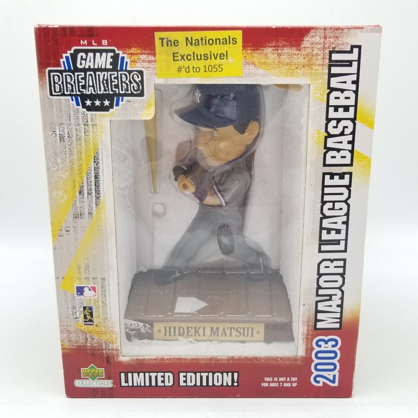 MLB Game Breakers HIDEKI MATSUI Limited Ed. The Nationals Exclusive /1055 Figure