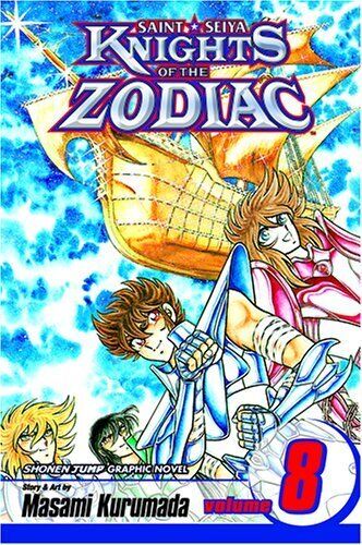 Knights of the Zodiac Vol 8 Used English Manga Graphic Novel Comic Book