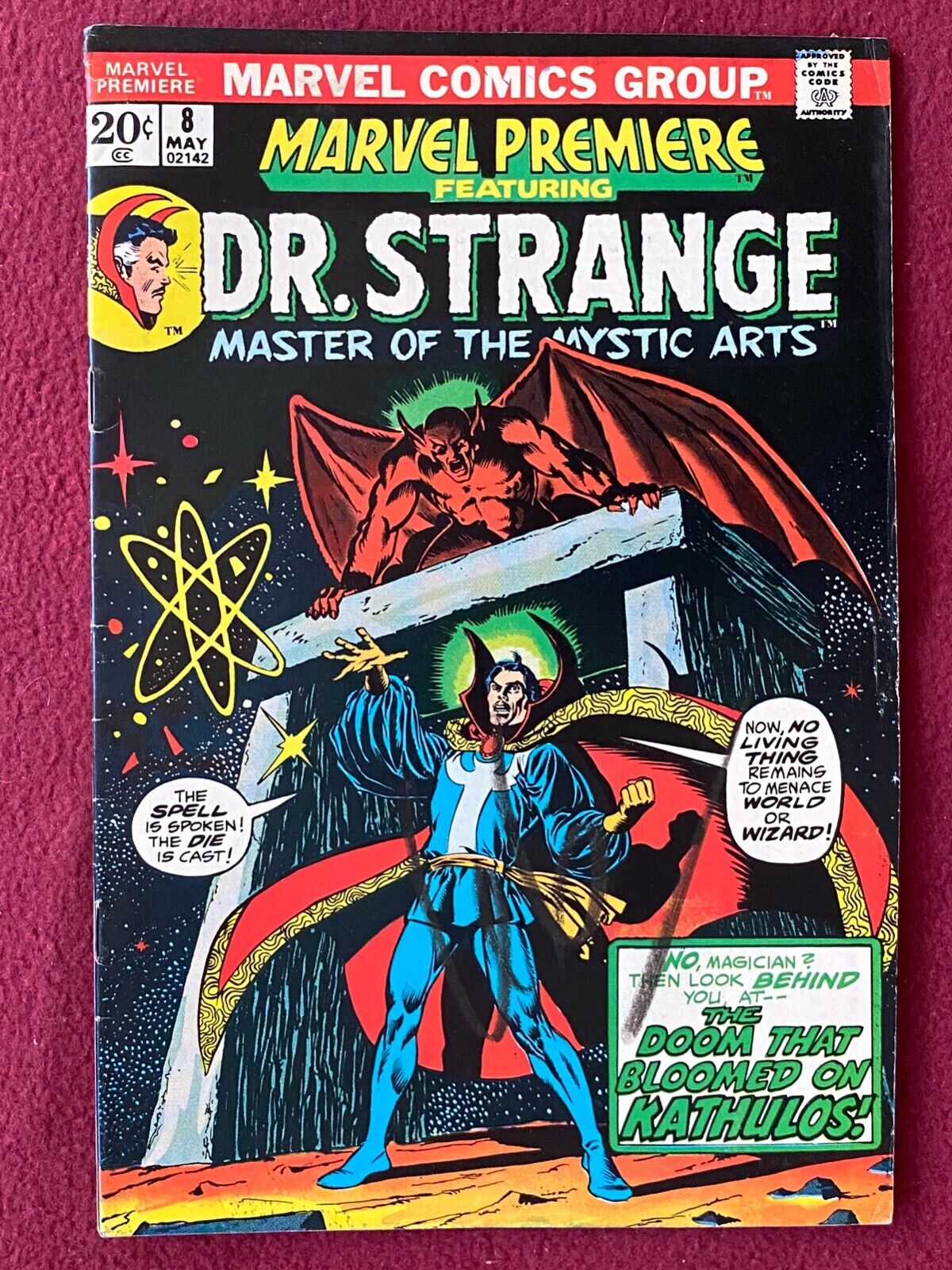 Marvel Premiere #8 –  DOCTOR STRANGE Jim Starlin Cover & Art