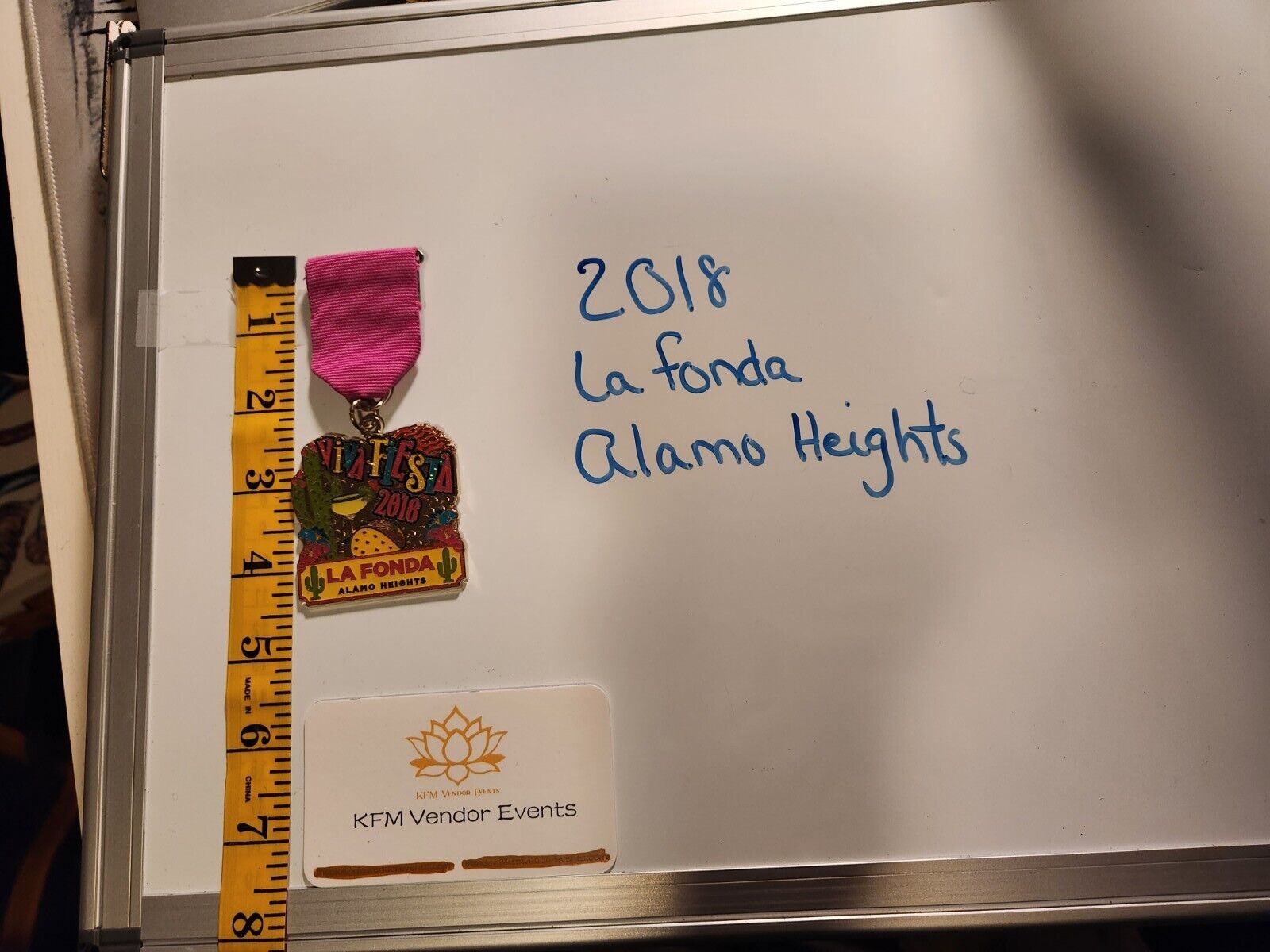 2018 La Fonda Alamo Heights  Fiesta Medal