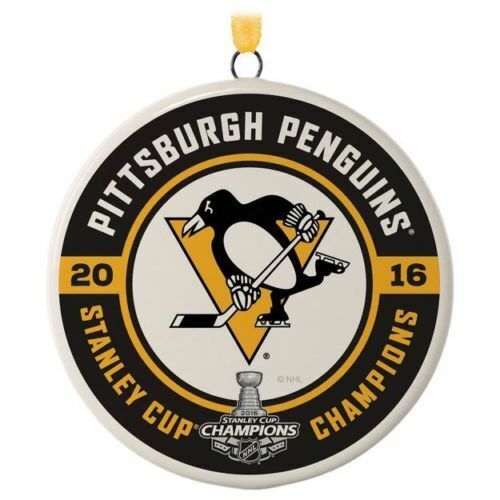 Hallmark Keepsake - 2016 Pittsburgh Penguins Stanley Cup Champions Ornament