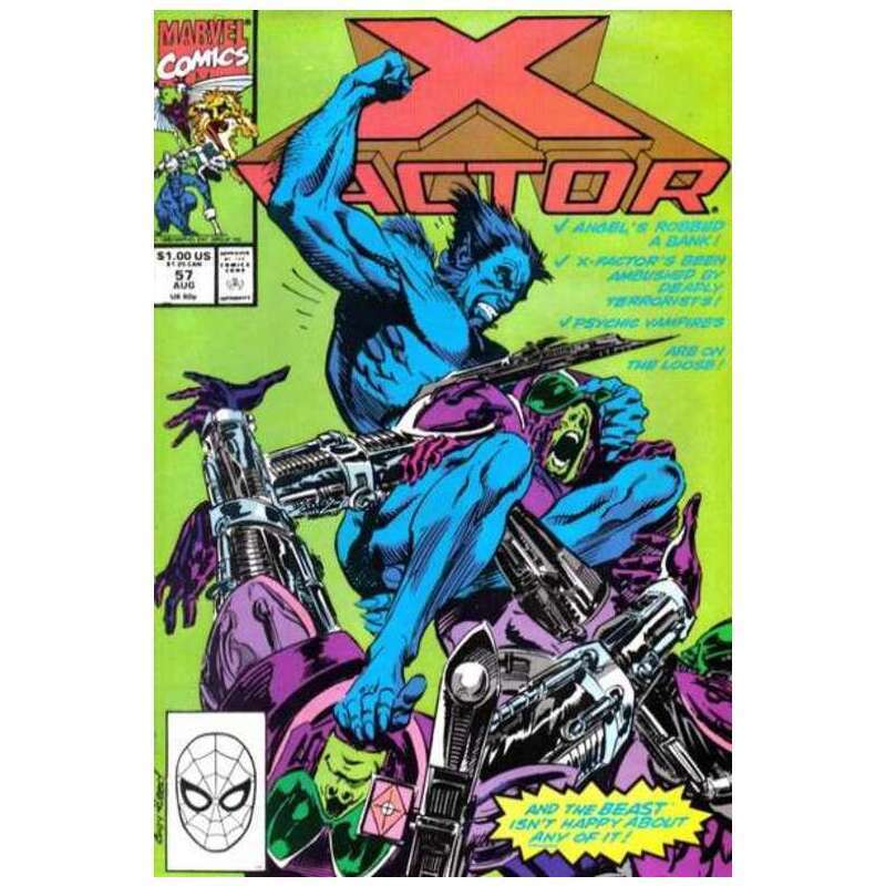 X-Factor (1986 series) #57 in Very Fine + condition. Marvel comics [z`