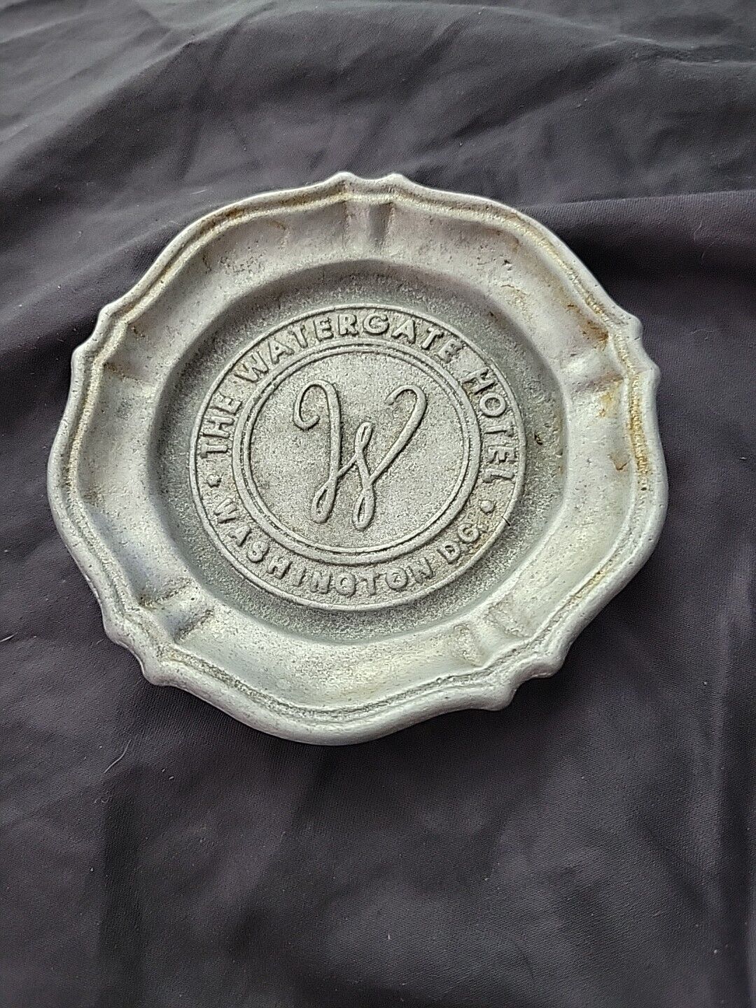 Vintage watergate Hotel ashtray