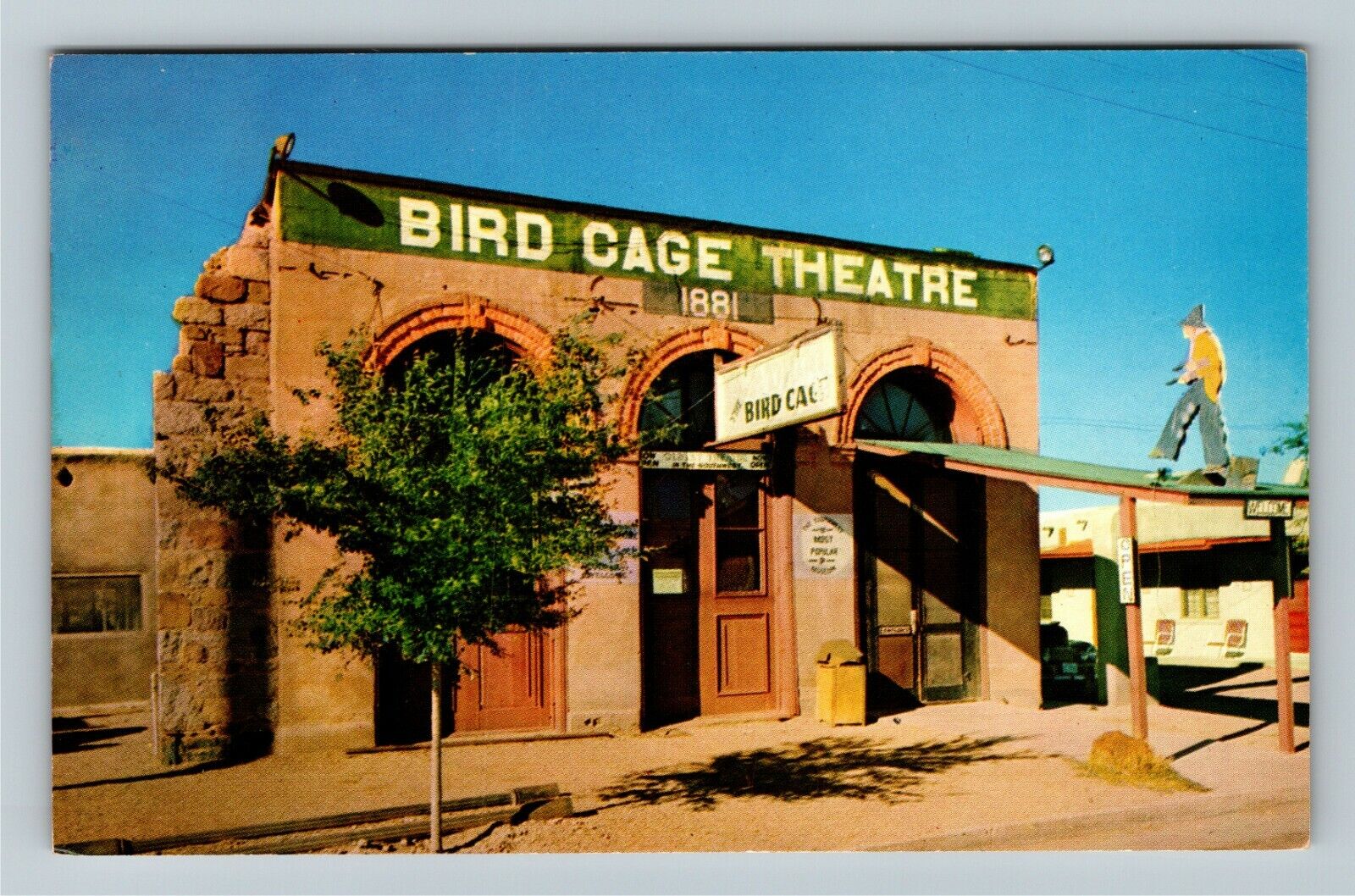 Tombstone AZ-Arizona, Bird Cage Theatre, Vintage Postcard