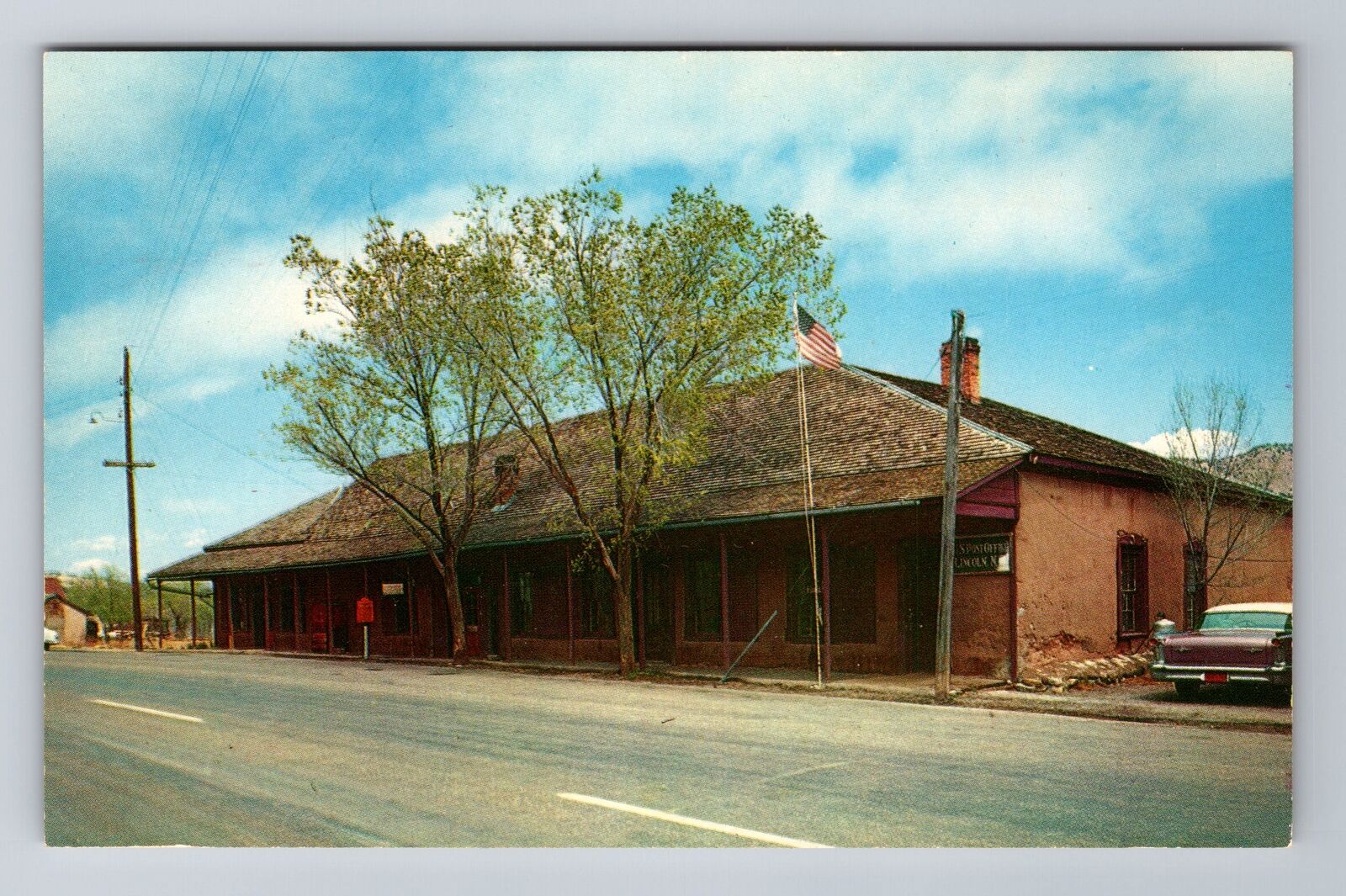 Lincoln NM-New Mexico, Tunstall-McSween Store, Advertising, Vintage Postcard