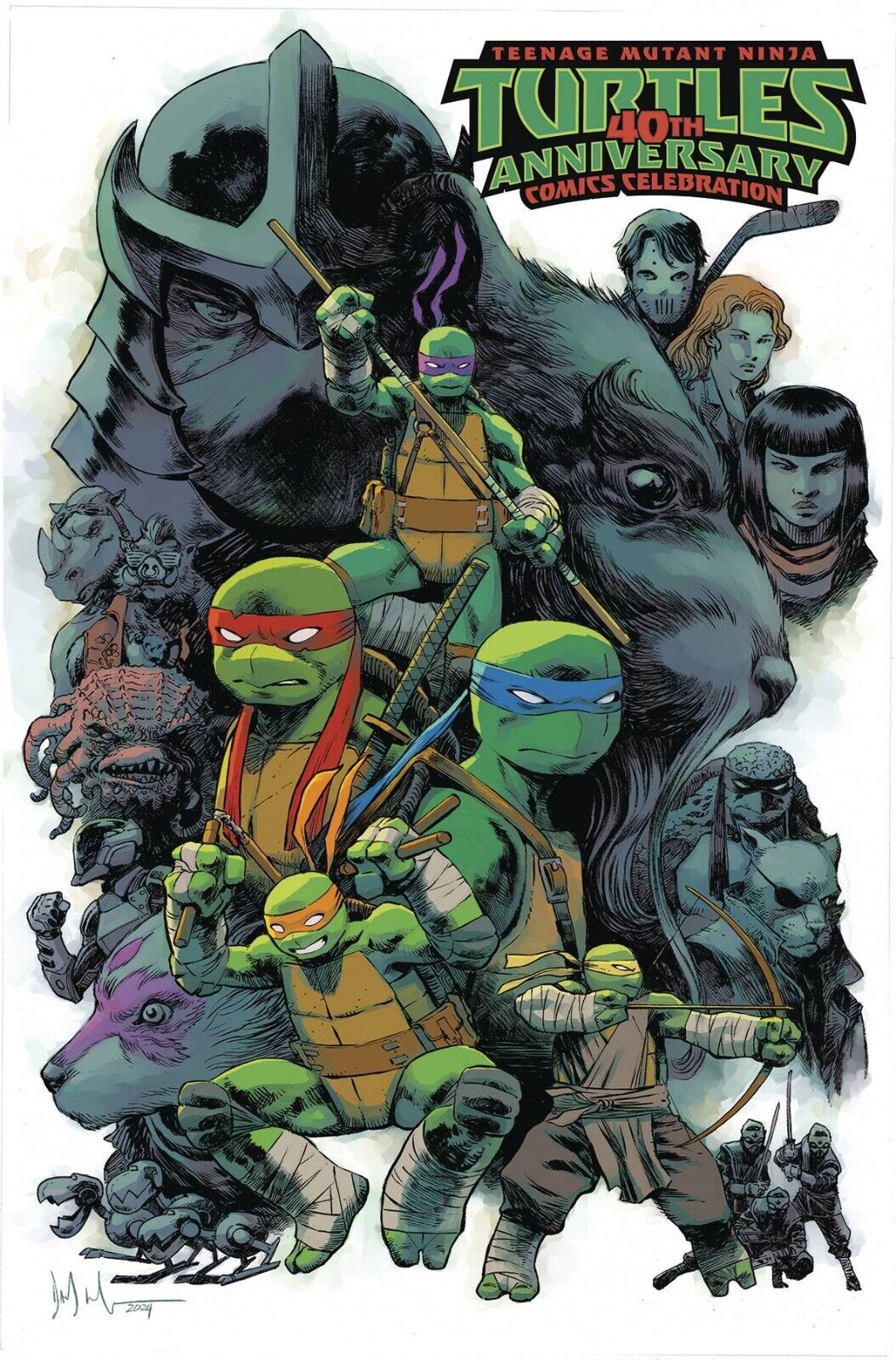 Teenage Mutant Ninja Turtles 40th Anniversary 1:50 Watcher PRESALE 7/10 TMNT