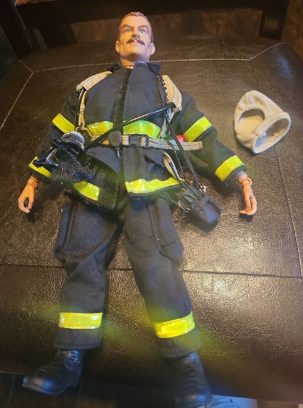 New York’s bravest FDNY 12” Action Figure 2001 Collectible