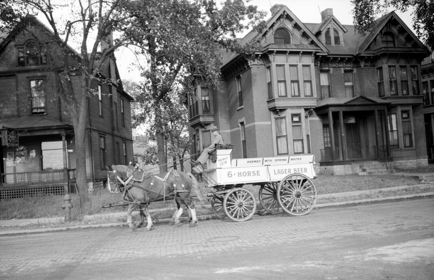 1939 Beer Wagon Minneapolis Minnesota Vintage Photo Picture 8\