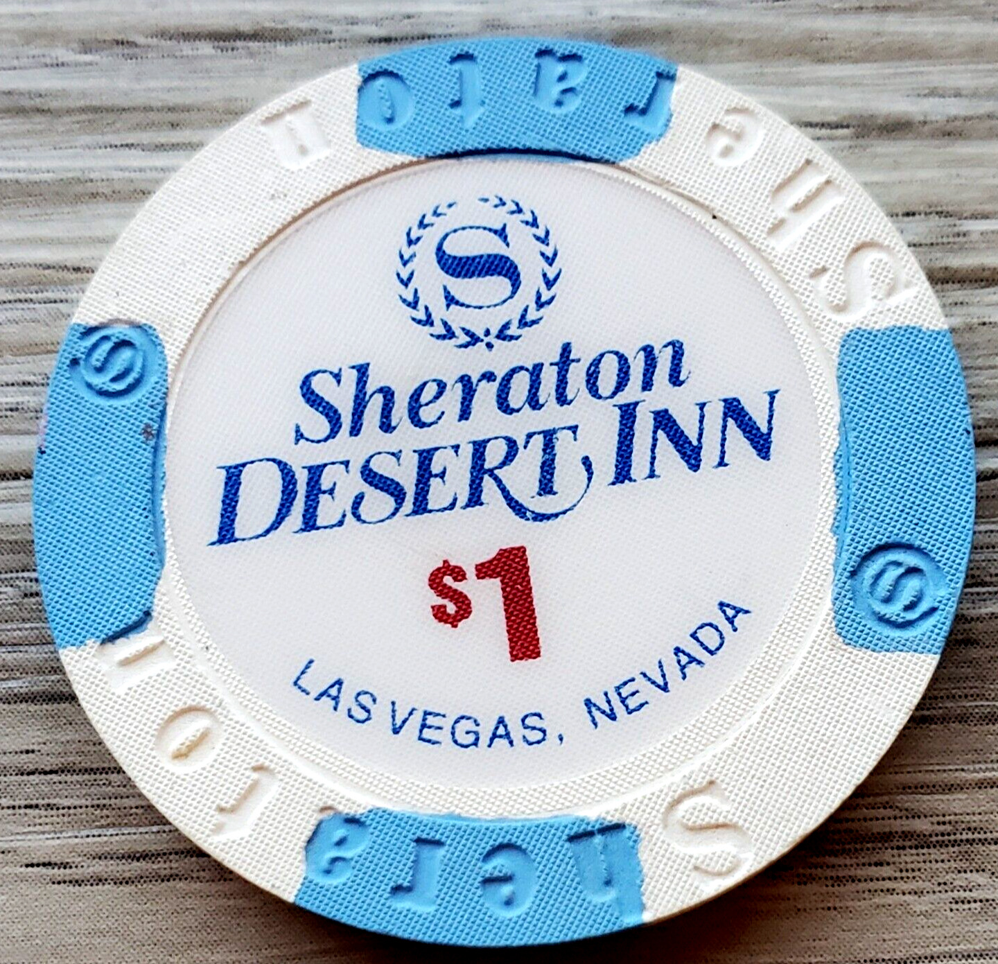 $1 Las Vegas Sheraton Desert Inn Casino Chip - Uncirculated