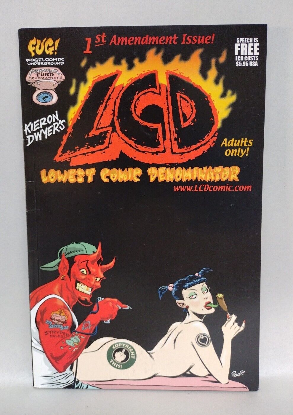LCD Lowest Comic Denominator (2000) #1 Fogel Rick Remender Kieron Dwyer Comix