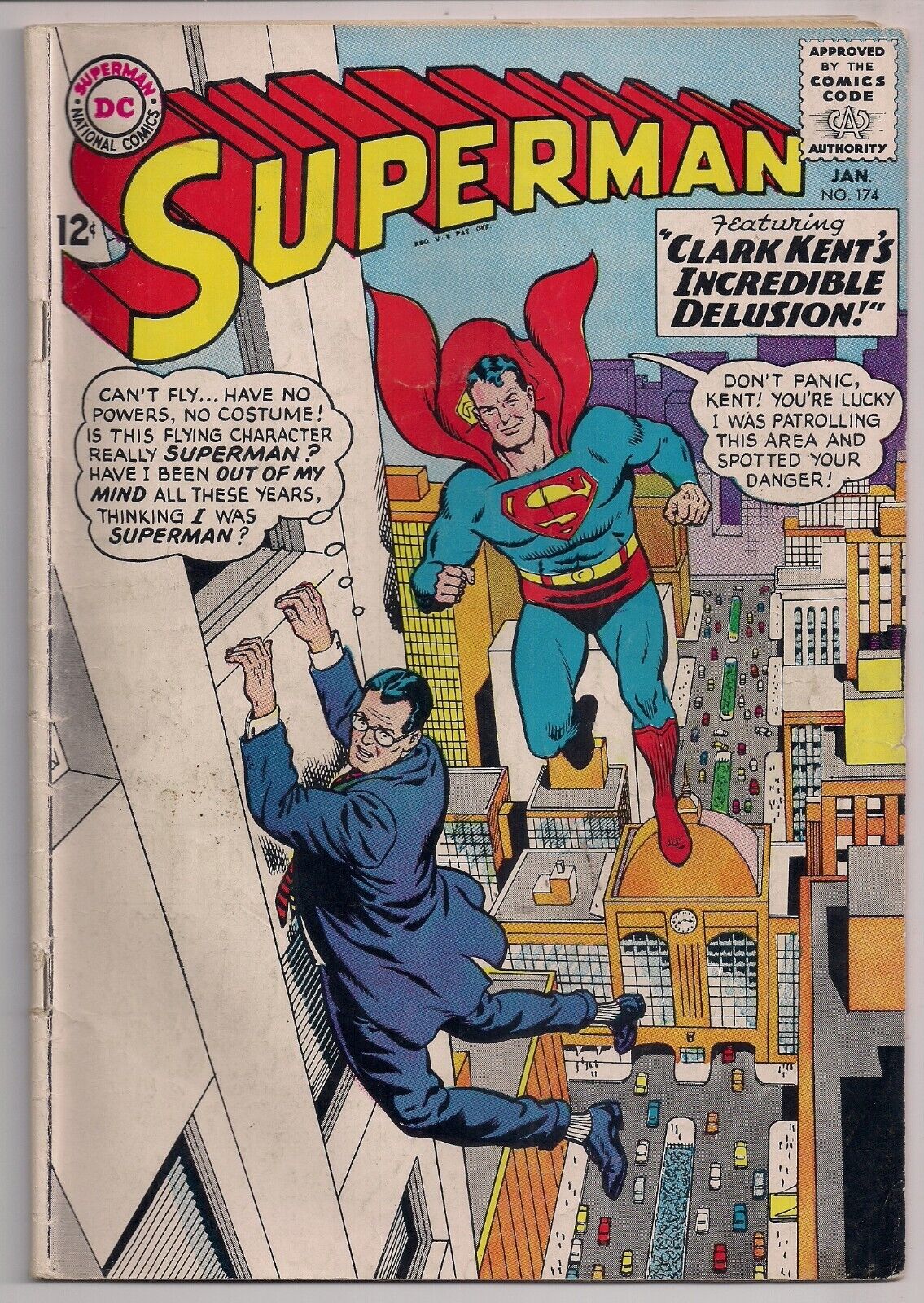 Superman #174 DC 1965 G+ 2.5