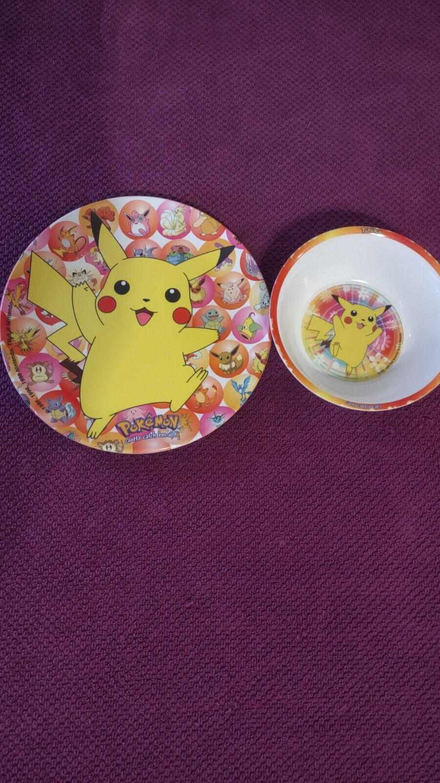 Vintage 1998 Pokemon Pikachu 8\