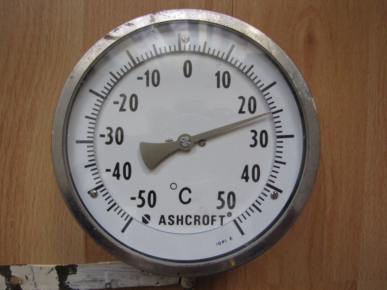 Ashcroft Germany  -/+ 50 C Temperature Meter Gauge Thermometer Patent No 2925734