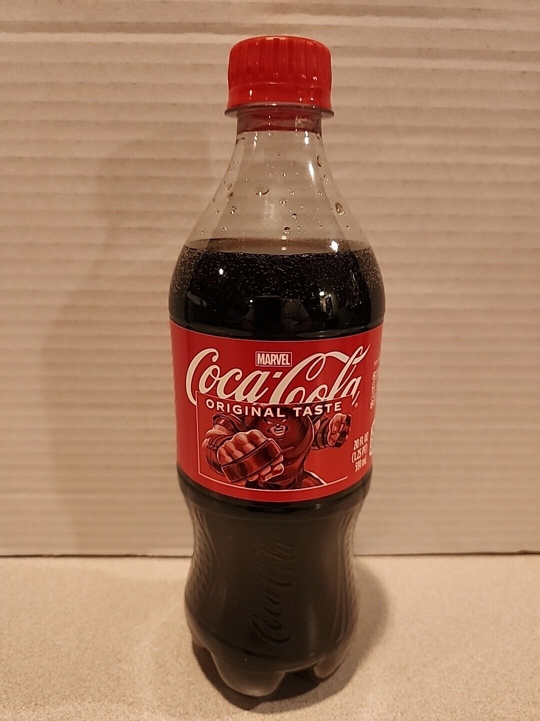 Coca-Cola JUGGERNAUT Marvel 20 0z Bottle Sealed Cap Limited Edition Coke