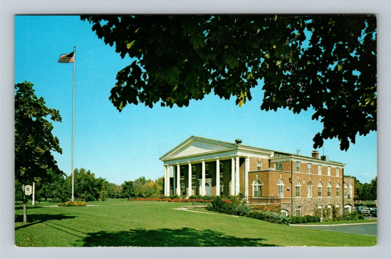 Ridgewood NJ-New Jersey Ridgewood Village Hall Bergen County Vintage Postcard