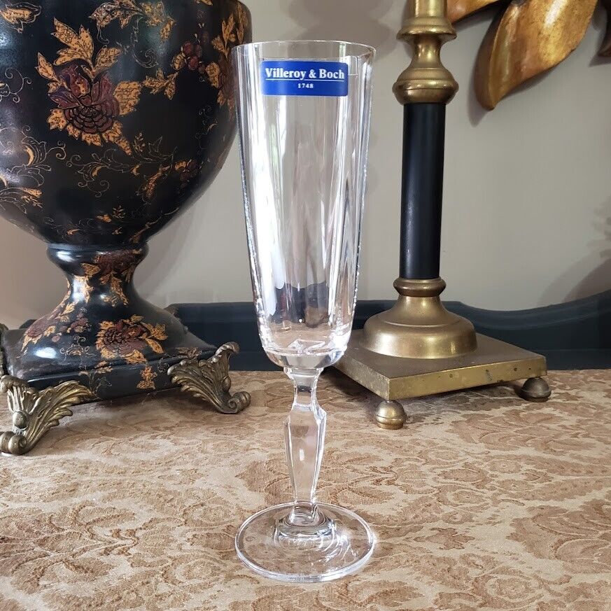 Villeroy & Boch Crystal Champagne Flute Wine Glass 8.5\
