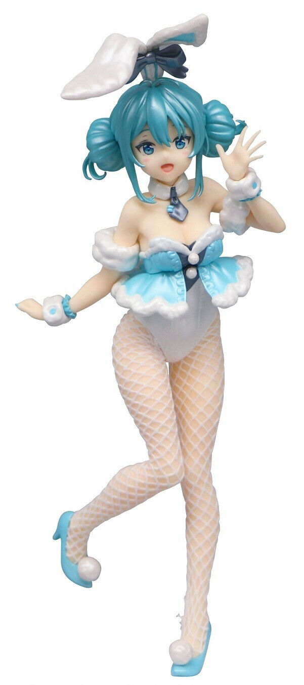 *NEW* Vocaloid: Hatsune Miku White Rabbit Pearl BiCute Bunnies Non Scale Figure