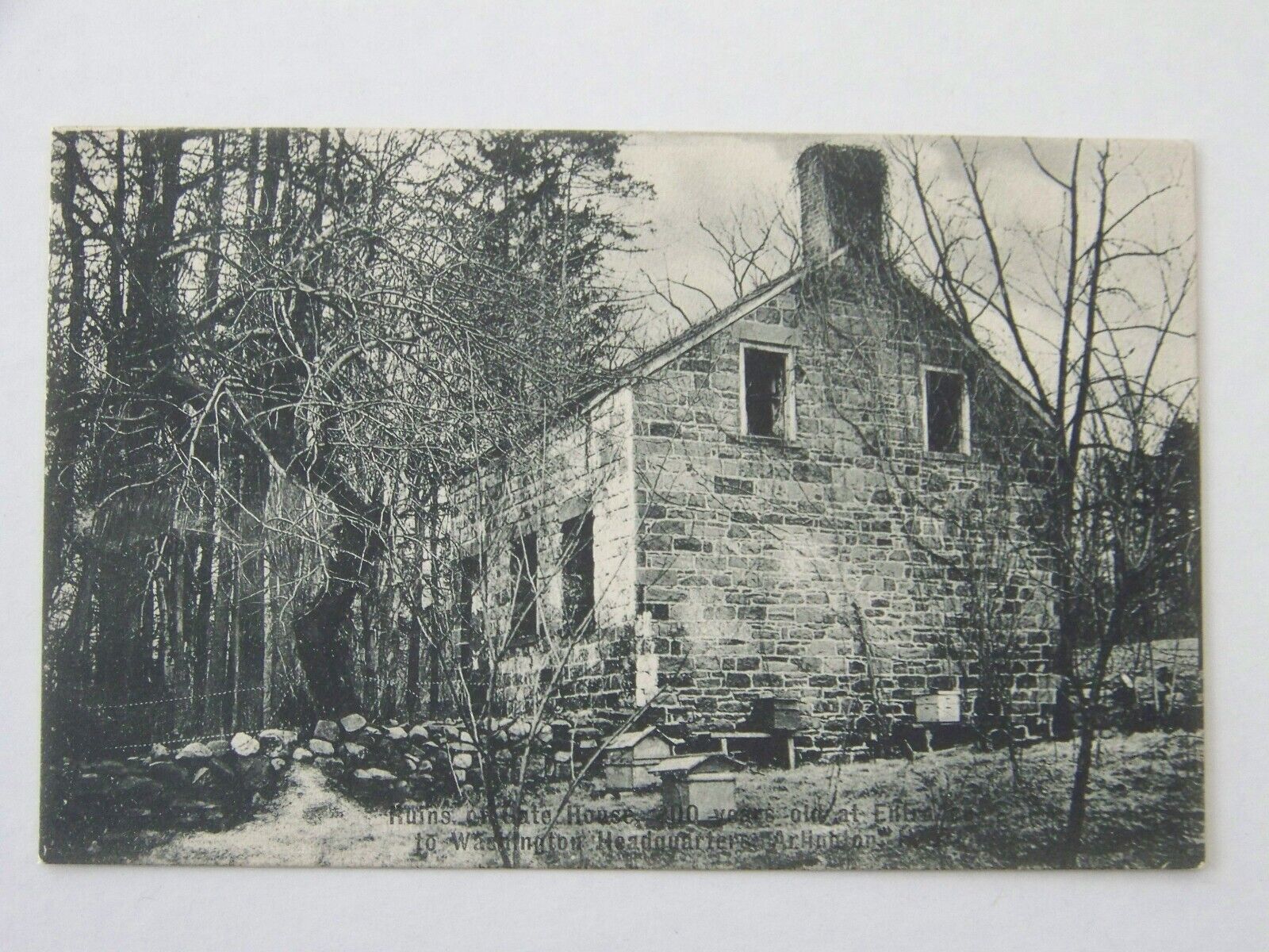 Arlington New Jersey NJ Kearny 1909 Washington Headquarters Ruins