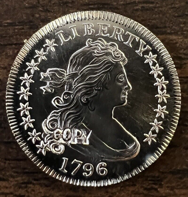 1796 Liberty Quarter Silver Dollar  Ron Landis GMM \