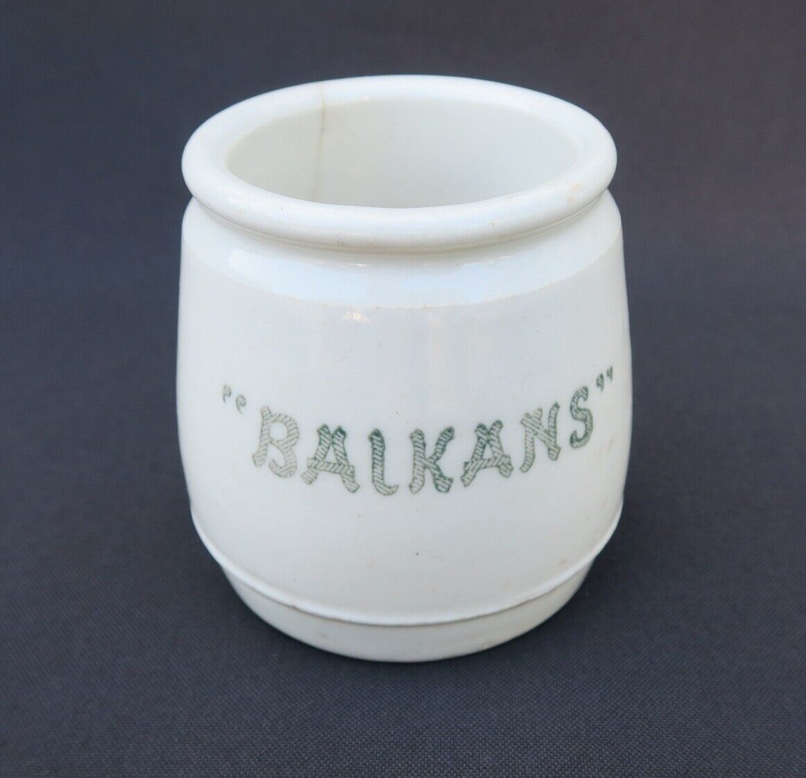 Antique BALKANS French Yogurt 2 Yogurt Pot