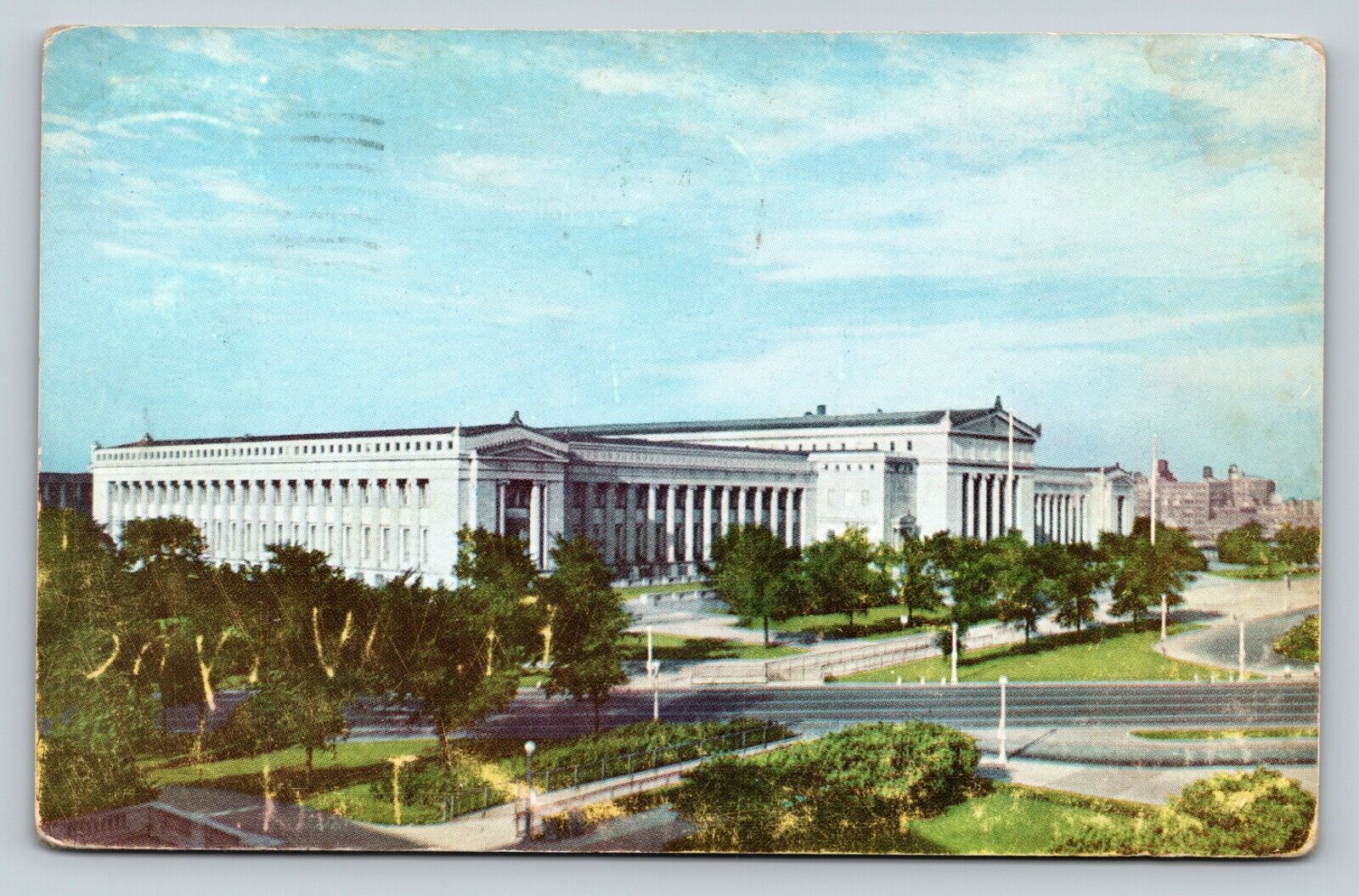 c1959 Chicago Natural History Museum, Kid\'s Message VINTAGE Postcard 3c