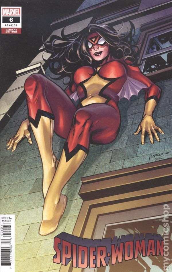 Spider-Woman #6B Lupacchino Variant VF 2021 Stock Image