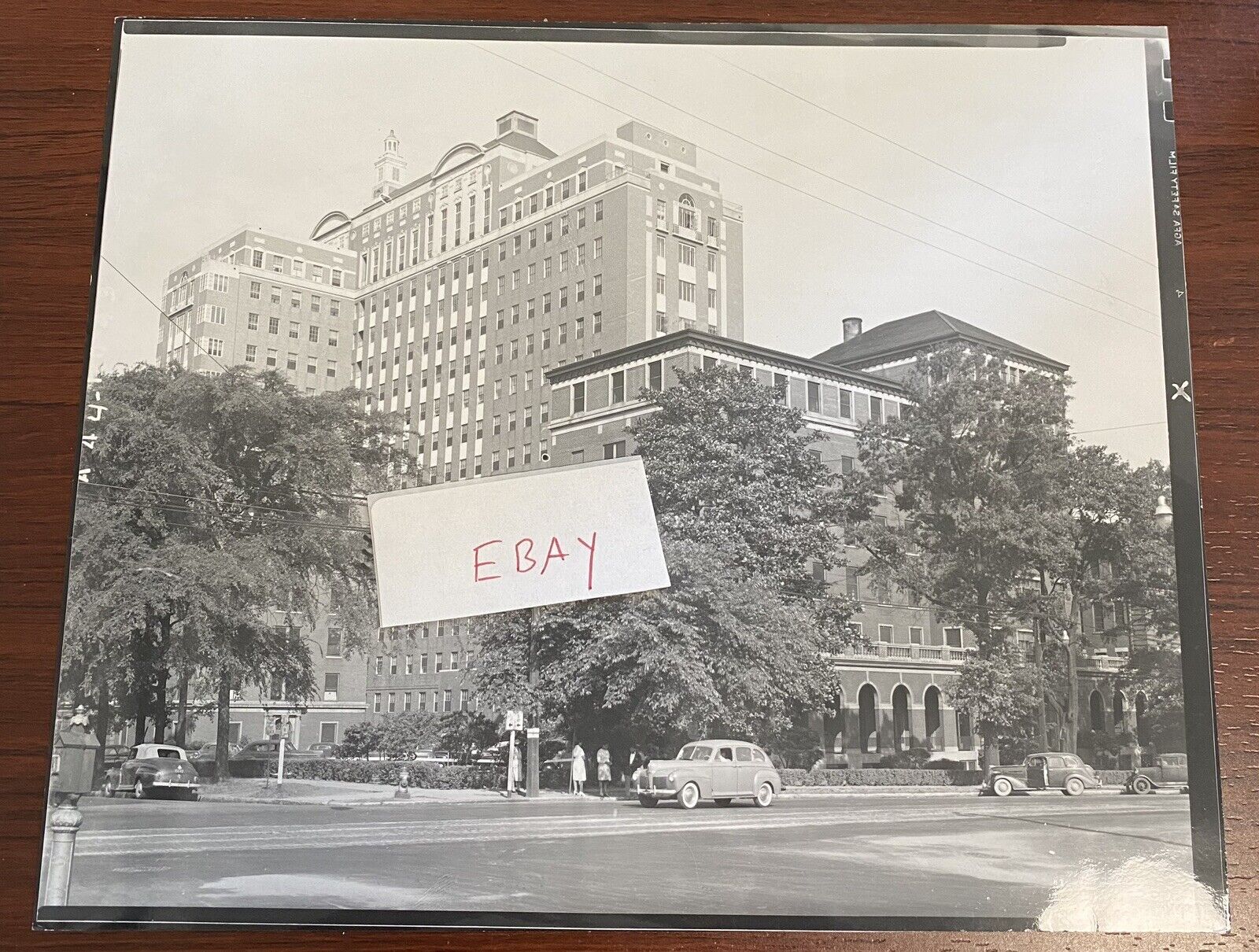 Vintage Jefferson-Hillman Hospital Photo Birmingham Alabama