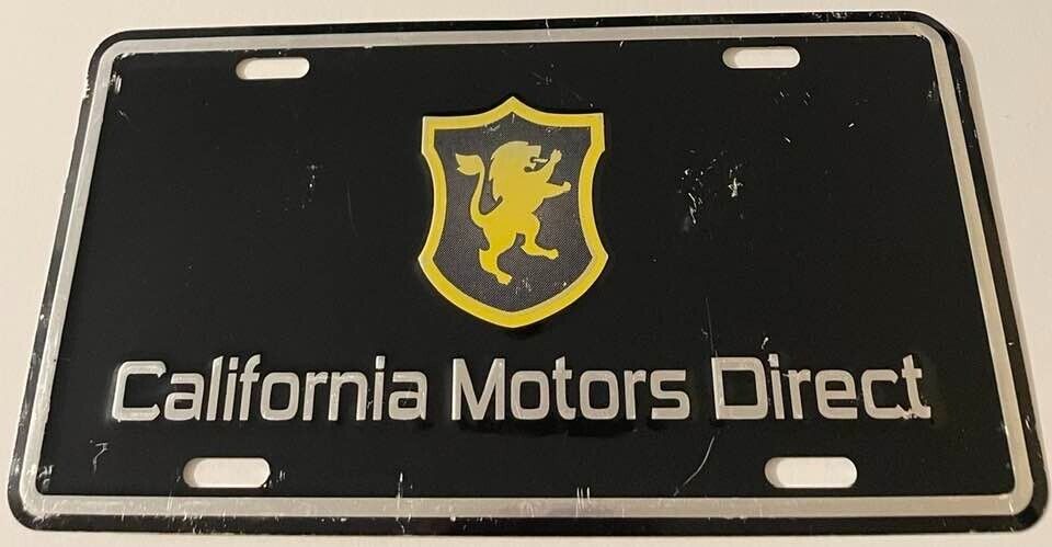 California Motors Direct Booster License Plate Corona Fontana 