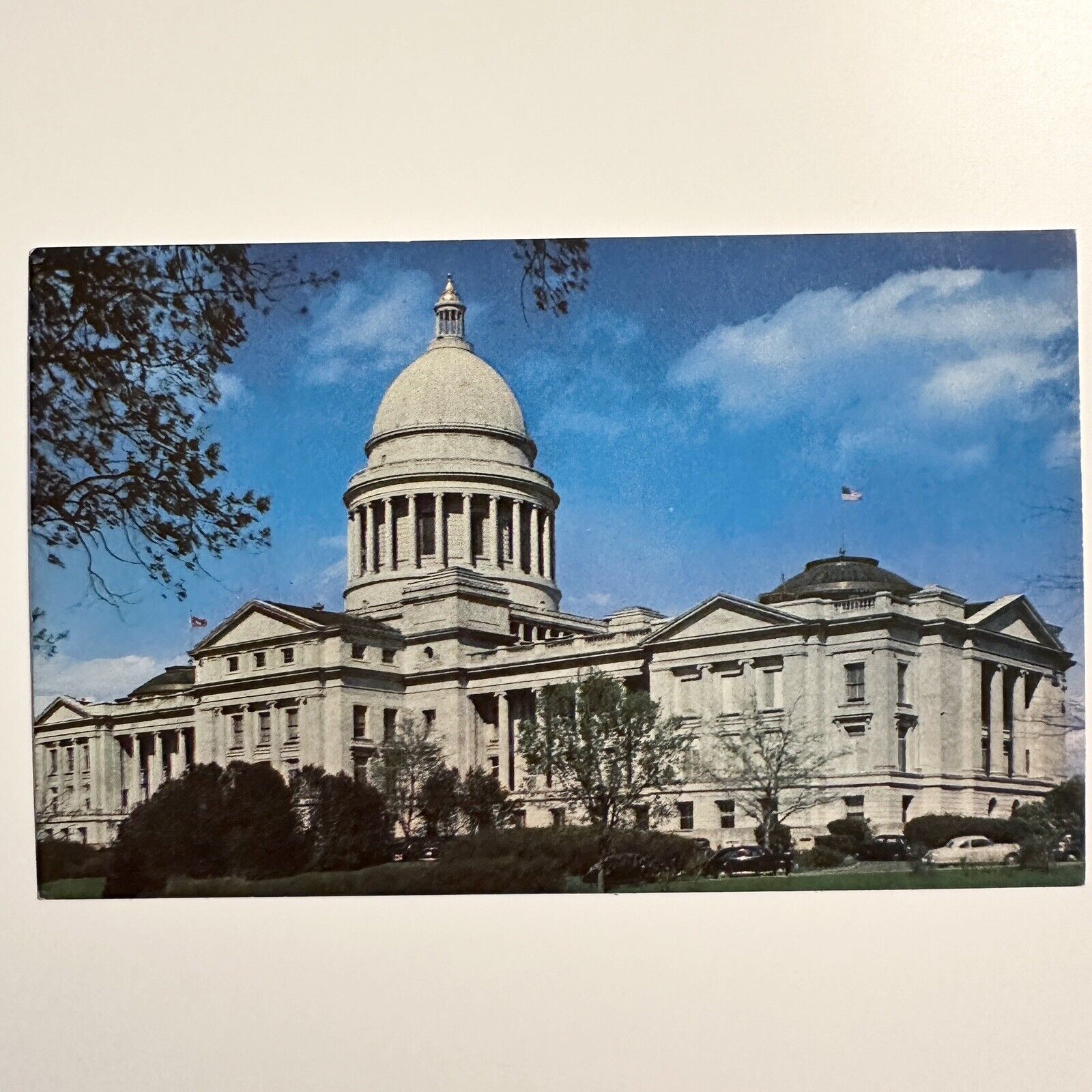 Postcard The State Capitol Little Rock Arkansas Unposted Vintage c1950s